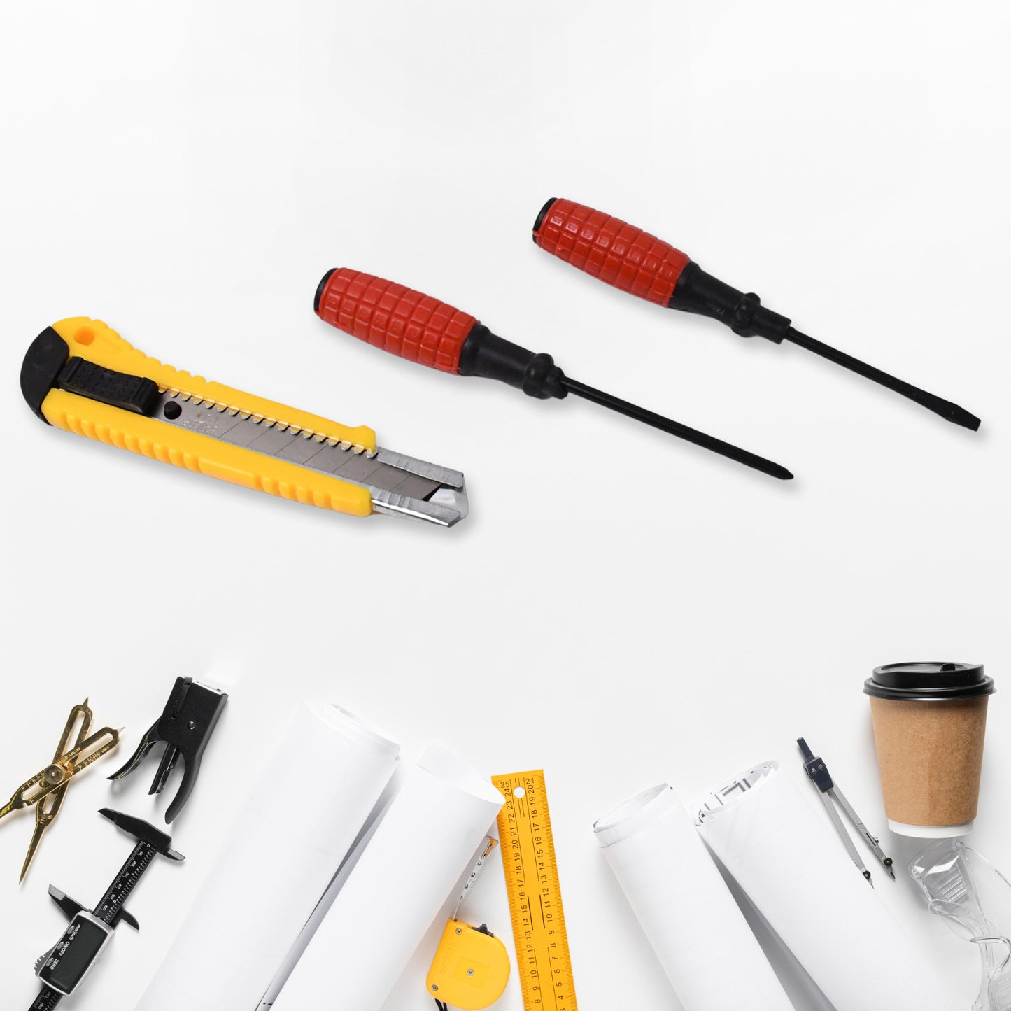 4 In 1 Hand Tool Kit Maintenance Repair Kits (1 Set) - Happy Price - Image 3