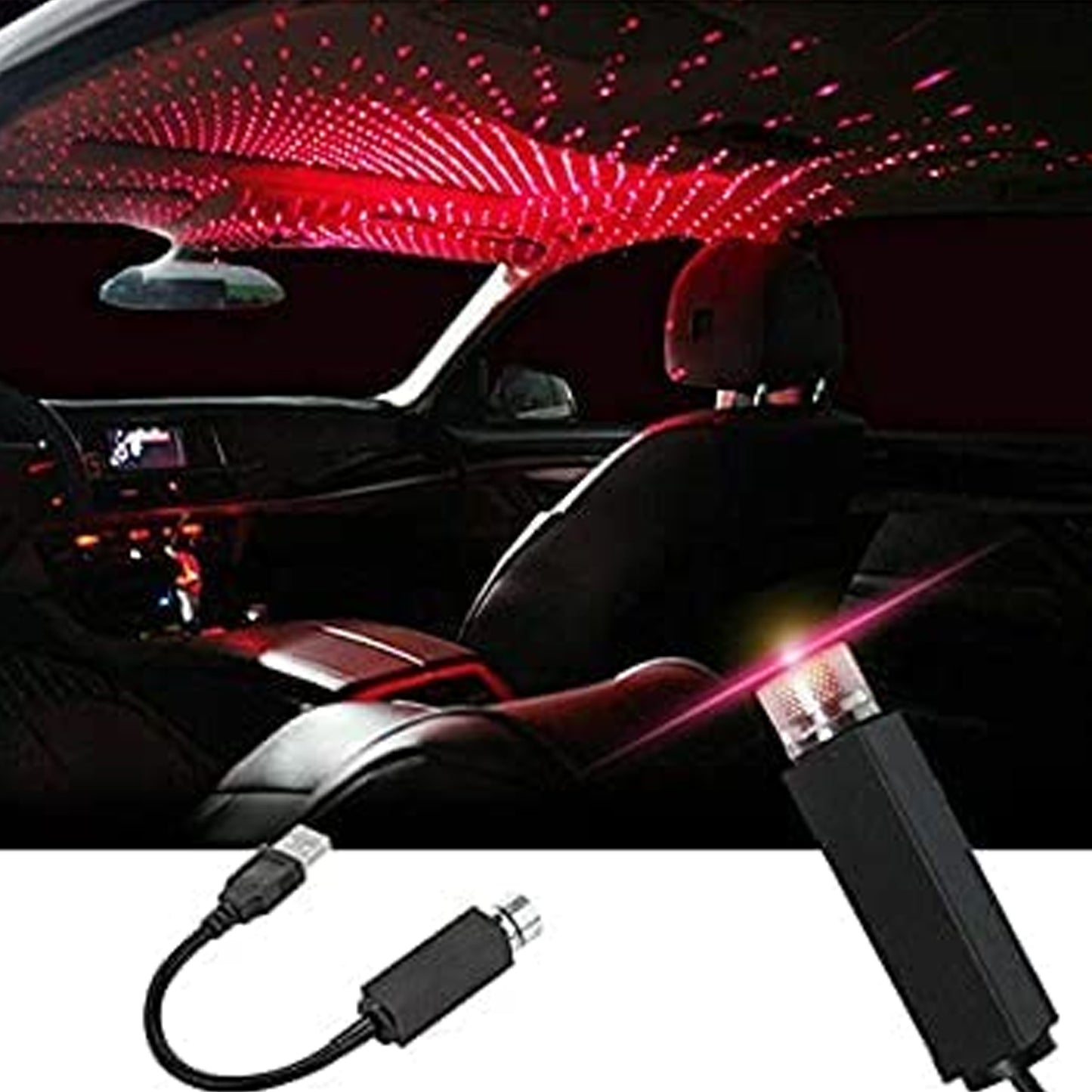 Light Galaxy Night Sky Ambiance Laser Micro Projector Atmosphere Ambient Roof Usb Light - Happy Price - Image 3