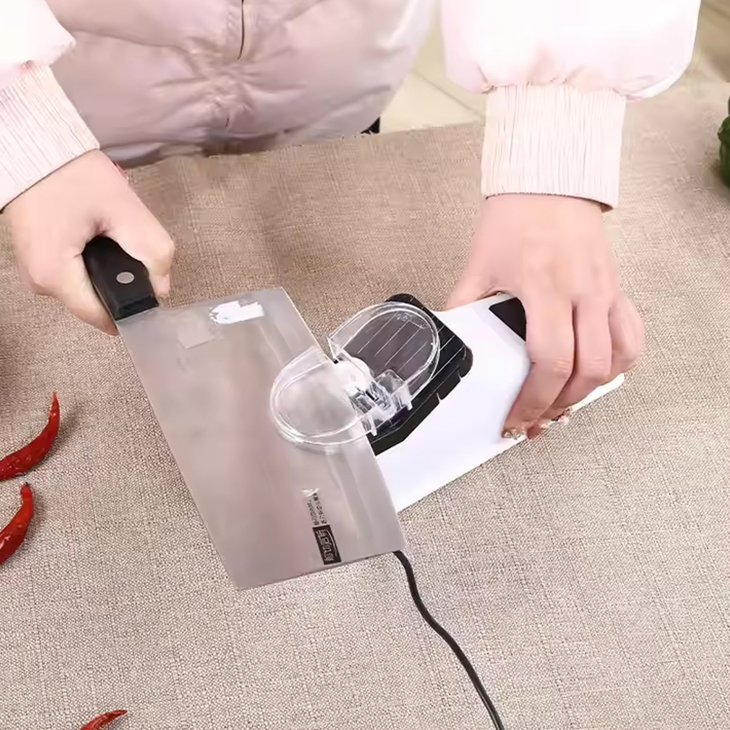 Electric Knives Sharpener Usb Powered Multi-function (1 Pc) - Happy Price - Image 4