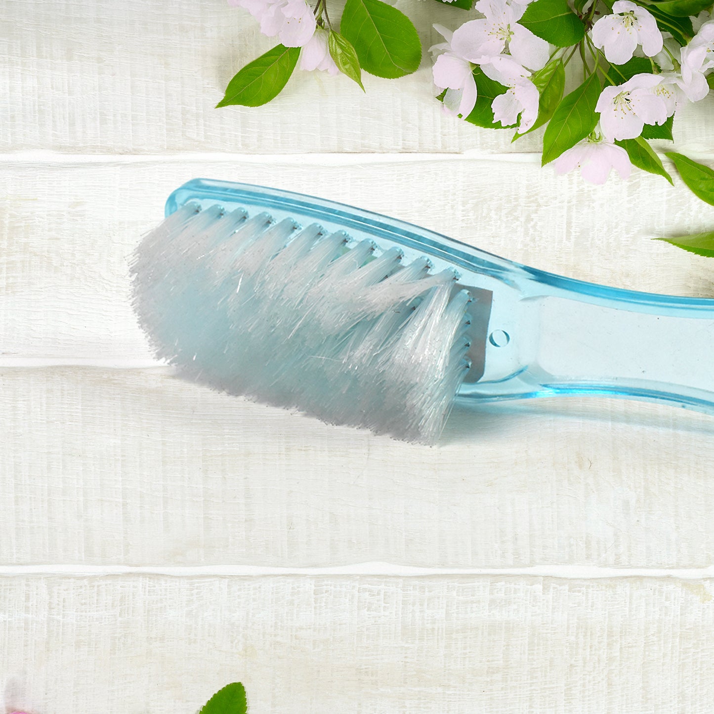 Plastic Handle Shoes Clothes Scrubbing Brush (1 Pc  Mix Color  19 Cm) - Happy Price - Image 3