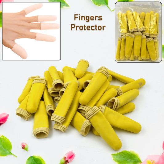 Finger Caps Silicone Finger Protectors Sleeves (Finger Cots  145 Pcs Set Approx) - Happy Price - Image 1