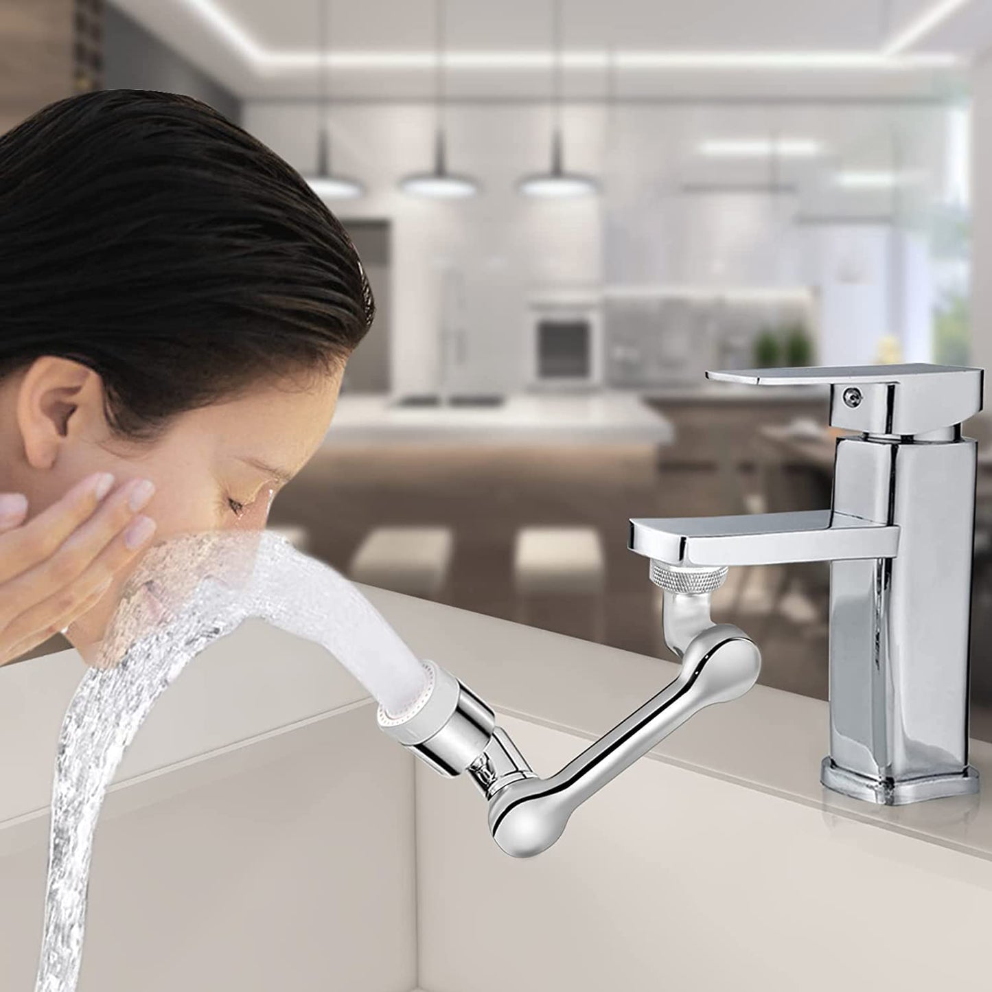 Universal Faucet Extension Splash-proof Nozzle (1 Pc) - Happy Price - Image 6