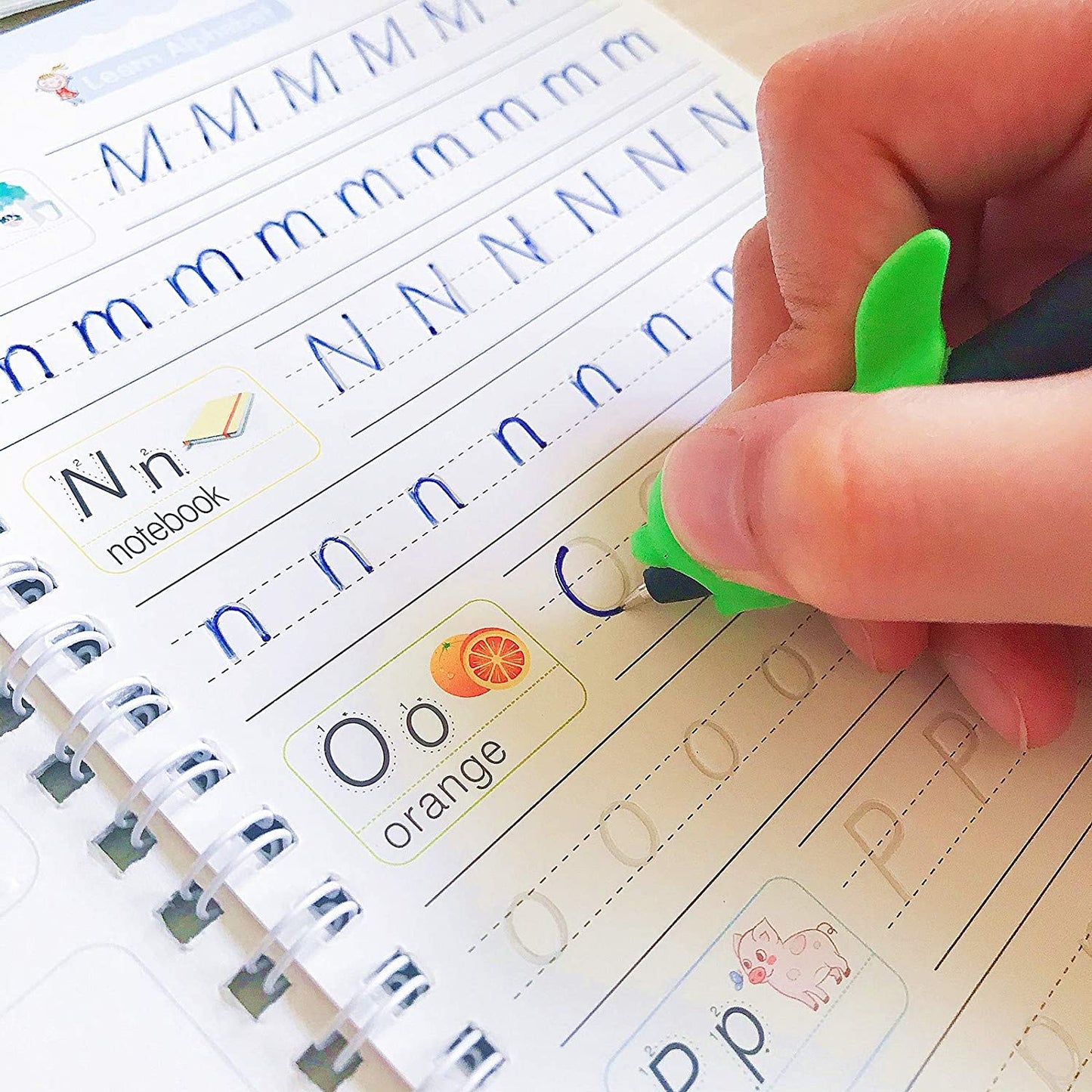 4 Pc Magic Copybook Widely Used By Kids Childrens And Even Adults Also To Write Down Important Things Over It While Emergencies Etc. - Happy Price - Image 7