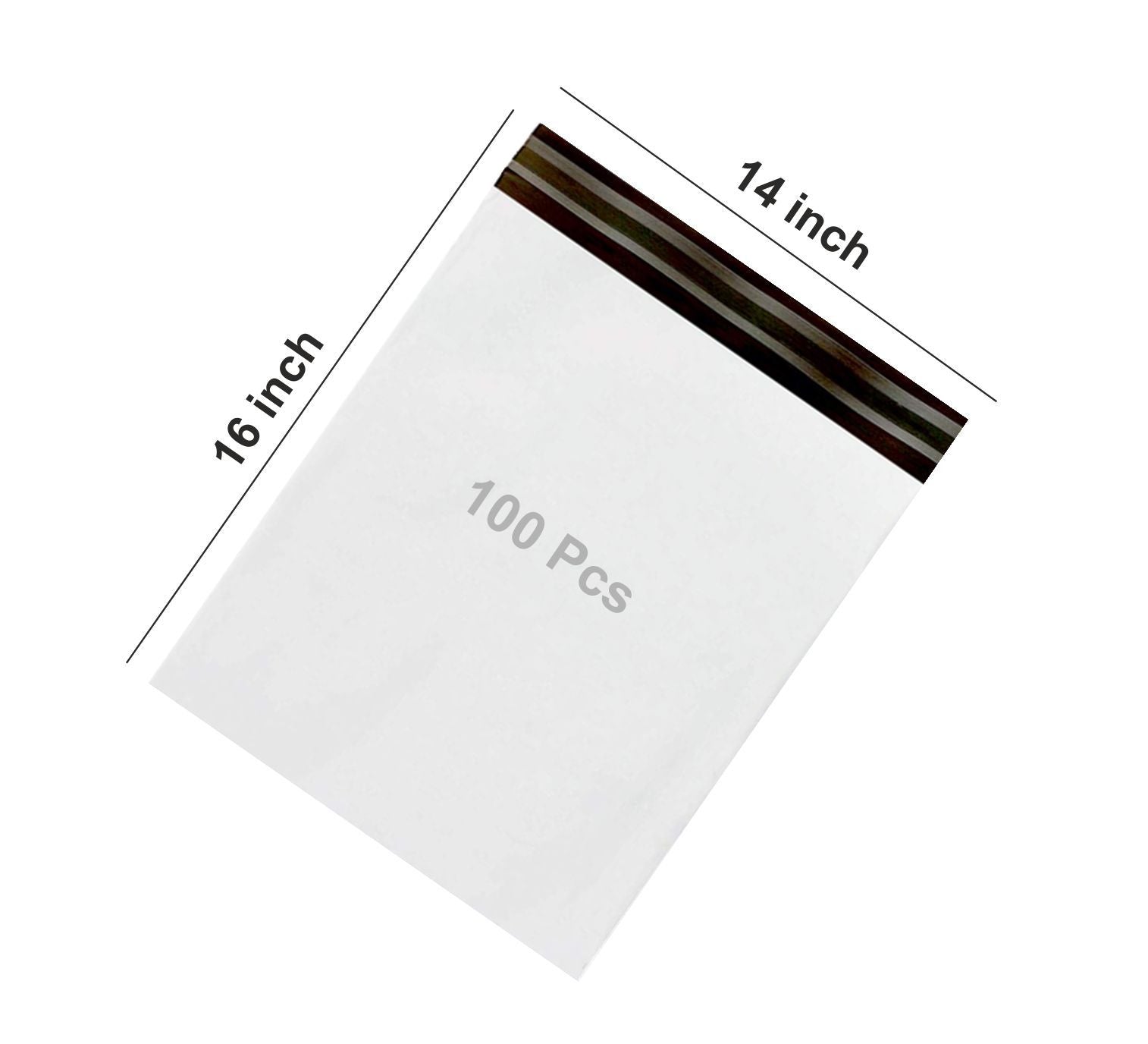Pod Pouch Secure Tamper Proof Courier Bags100 Pcs (14 X 16 Inch) - Happy Price - Image 1