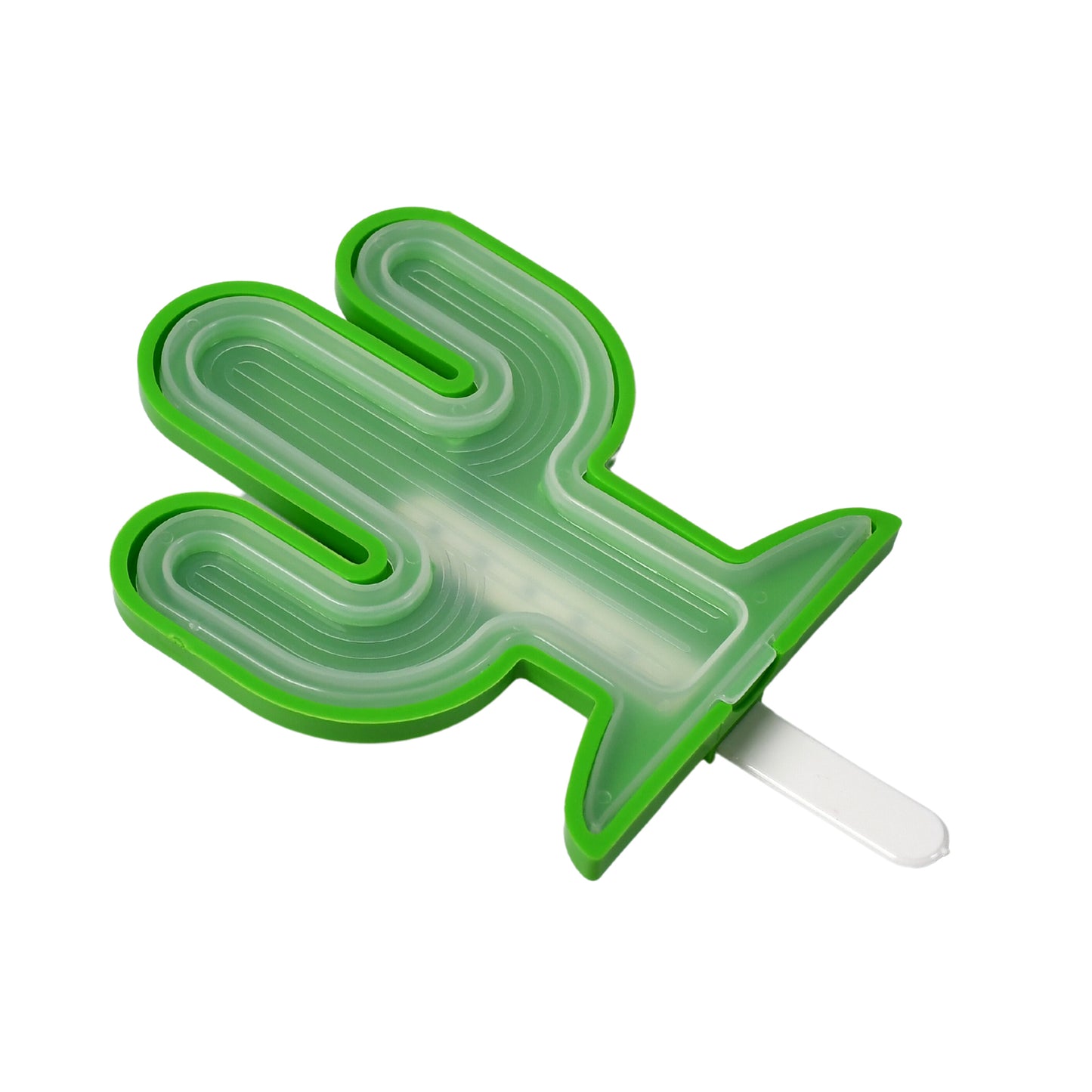 Cactus Shape Mold Durable Cactus Shape Ice Cream Mould Silicone Popsicle Mold Ice Pop Diy Kitchen Tool Ice Molds - Happy Price - Image 3