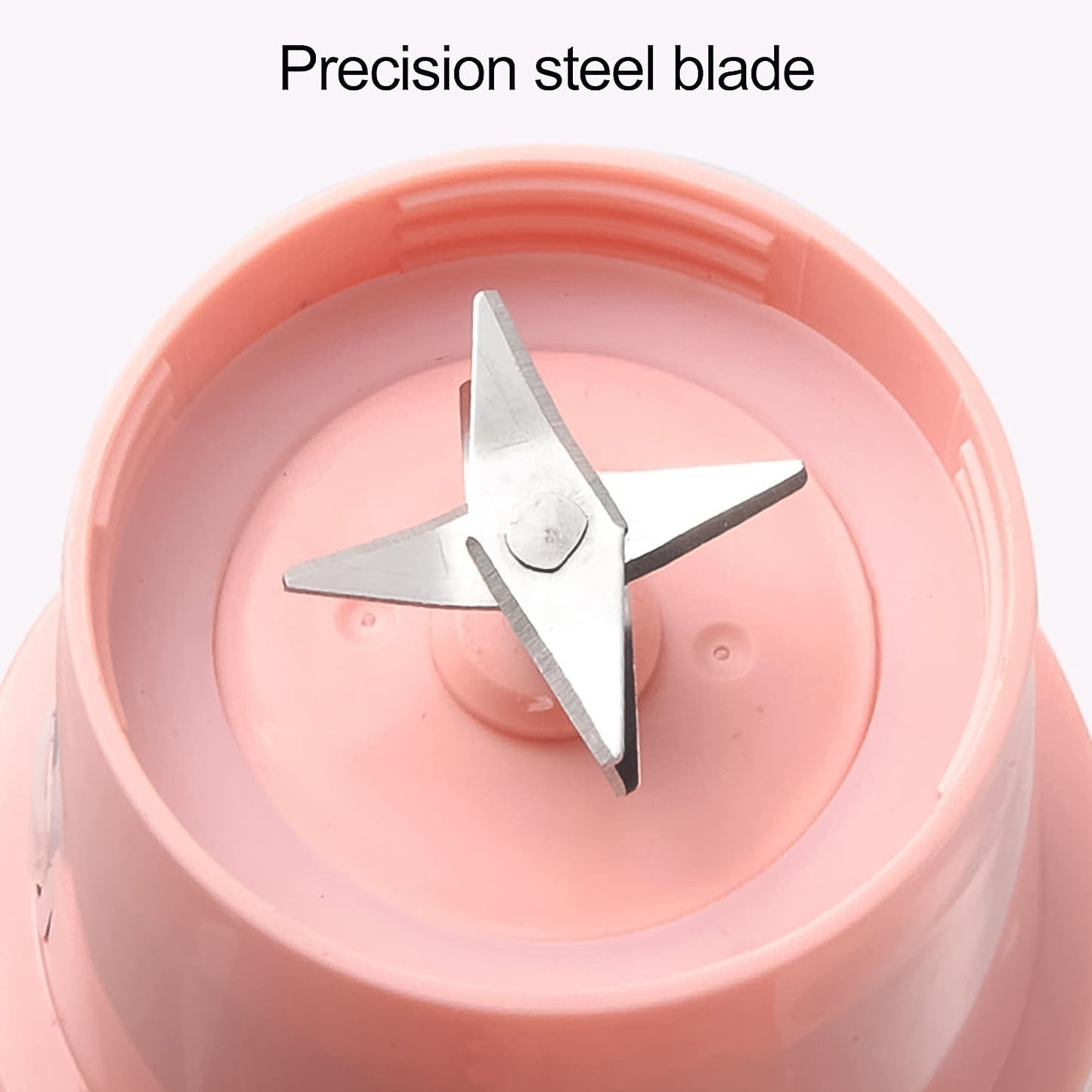 Foldable Electric Juicer Portable Blender Stainless Steel 6 Blades (500 Ml) - Happy Price - Image 5