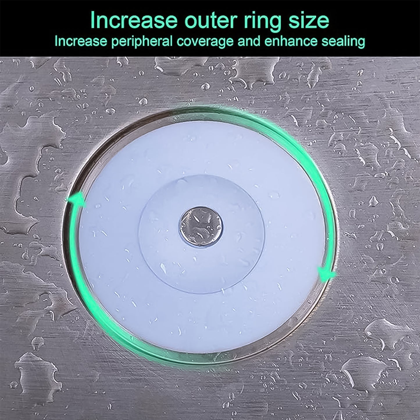 Creative 2-in-1 Blue Silicone Sewer Sink Sealer Cover Drainer (Multicolour  1 Pc) - Happy Price - Image 6