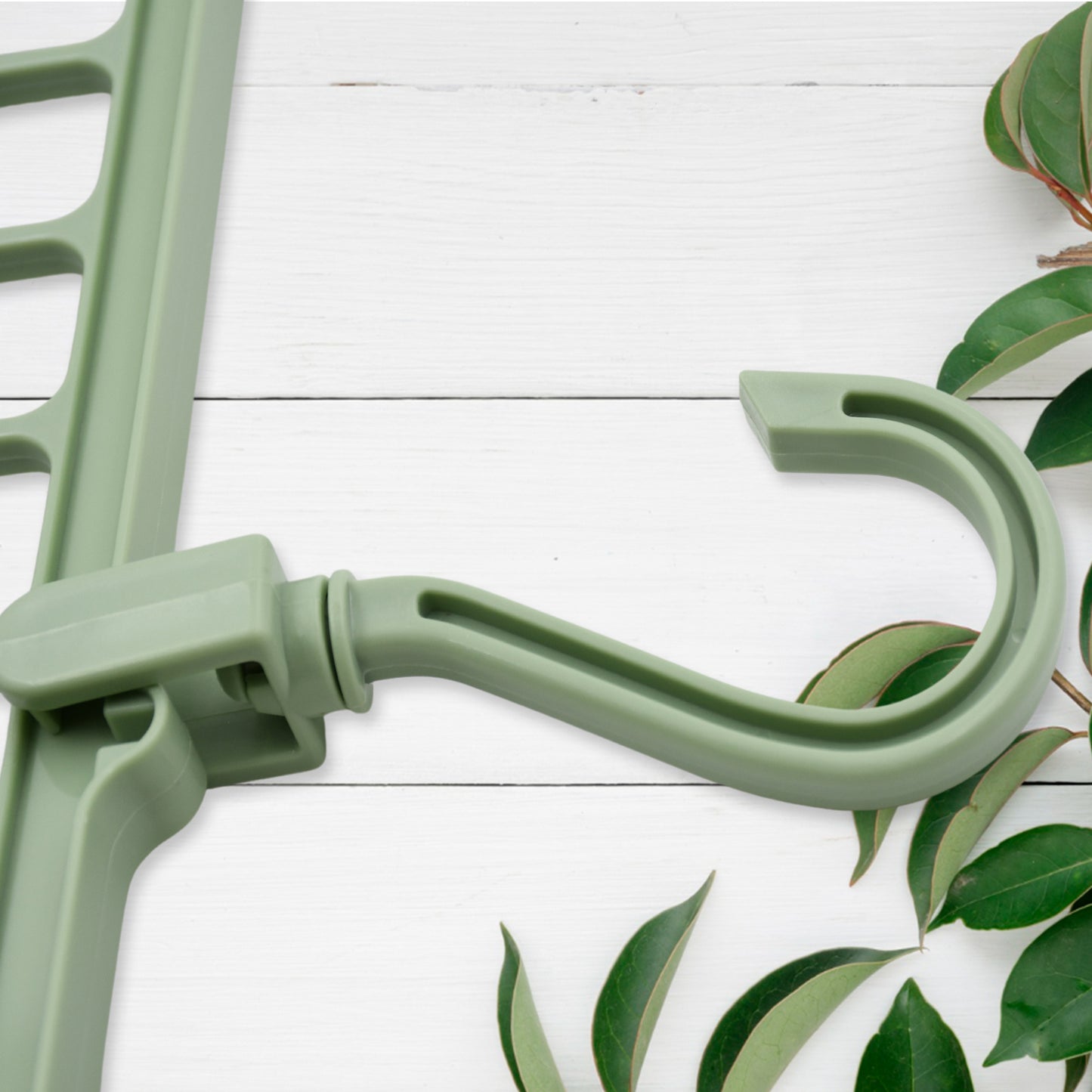 a Hole Plastic Hanger Hanging Hook Indoor Wardrobe Clothes Organization Storage Balcony Windowsill Suit Racks - Happy Price - Image 4