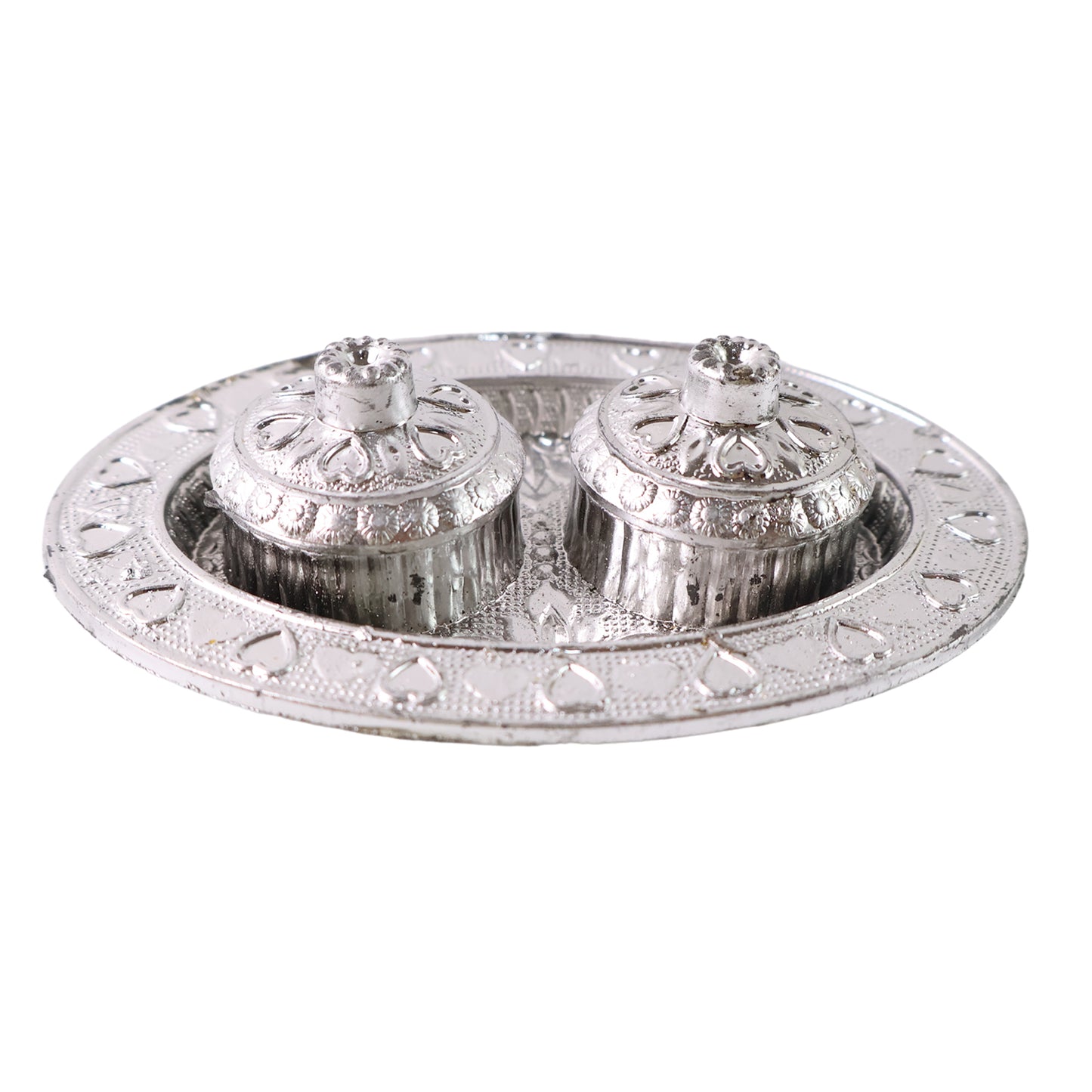 Oval Shape Special Puja Thali (1 Pc  Mix Design) - Happy Price - Image 5