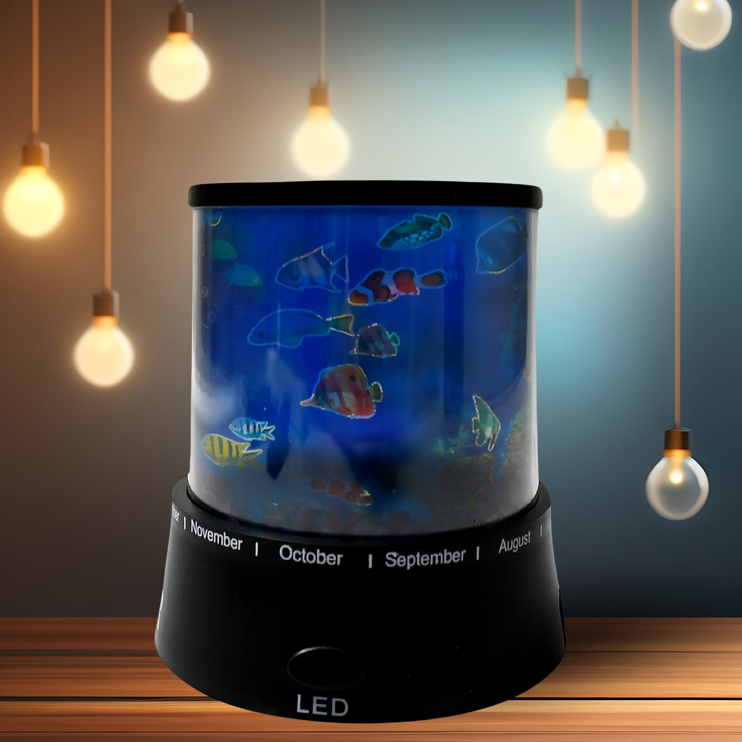 Led Projector Night Light Amazing Lamp 3 Battery Operated Lamps Rotation With The Music Function Master For Kids Bedroom Home Decoration Nightromantic Gift (Battery Not Included  1 Pc) - Happy Price - Image 2