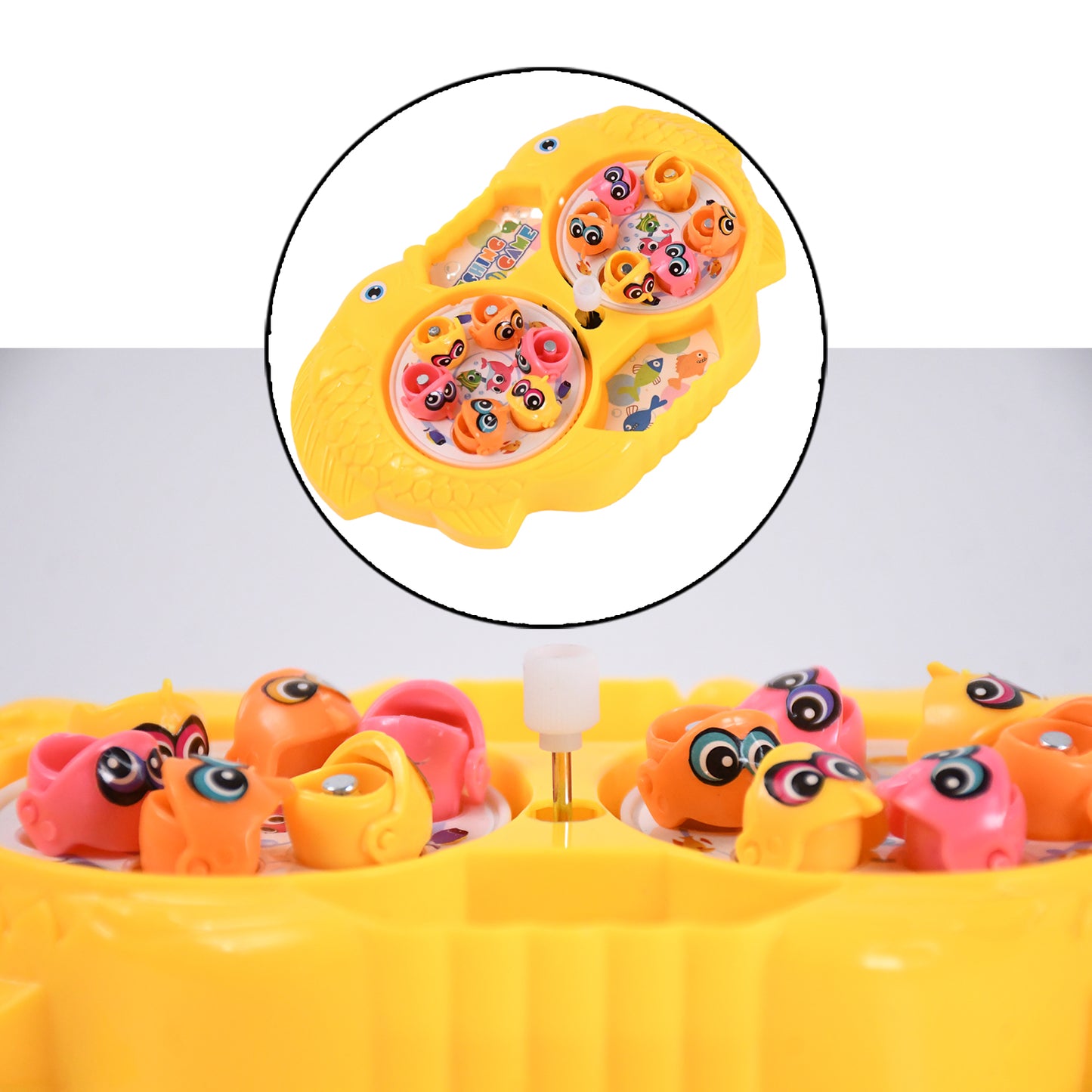 Fishing Game For Kids Include 12 Pieces Fishes And 2 Fishing Rod (1 Set) - Happy Price - Image 4