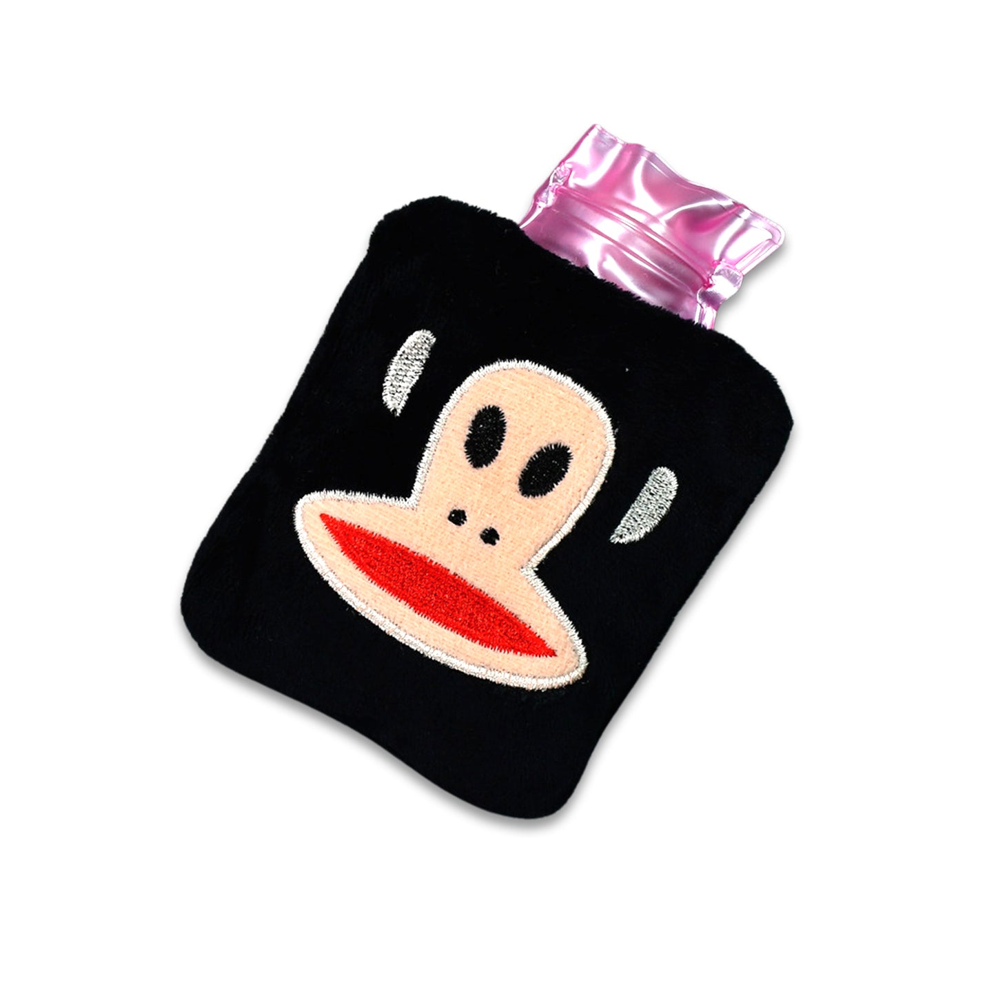 Black Monkey Small Hot Water Bag With Cover For Pain Relief Neck Shoulder Pain And Hand Feet Warmer Menstrual Cramps. - Happy Price - Image 2