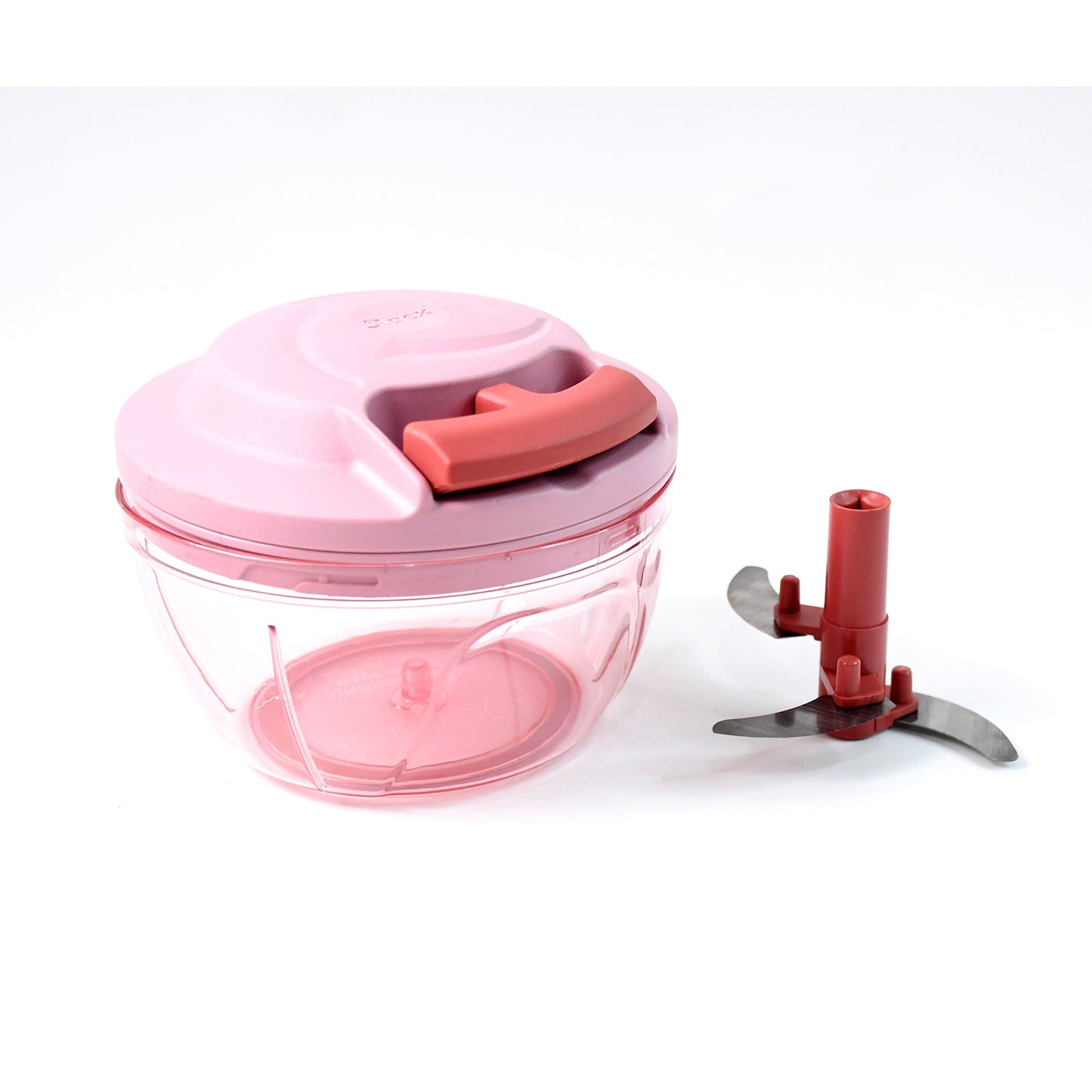 Apex Power-x Triple Stainless Steel Blades And Hand-pull Vegetable Chopper (500ml) - Happy Price - Image 4