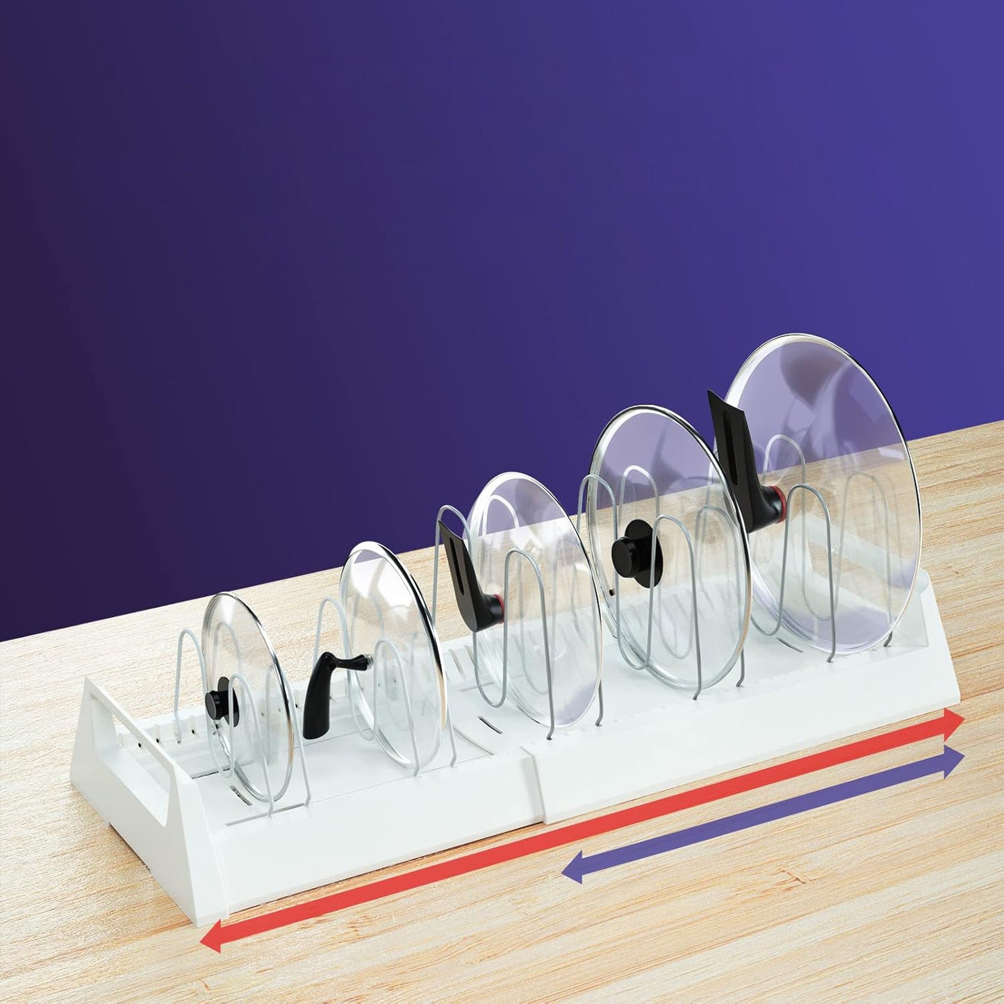 Pots And Pans Organizer Rack For Under Cabinet - Happy Price - Image 2