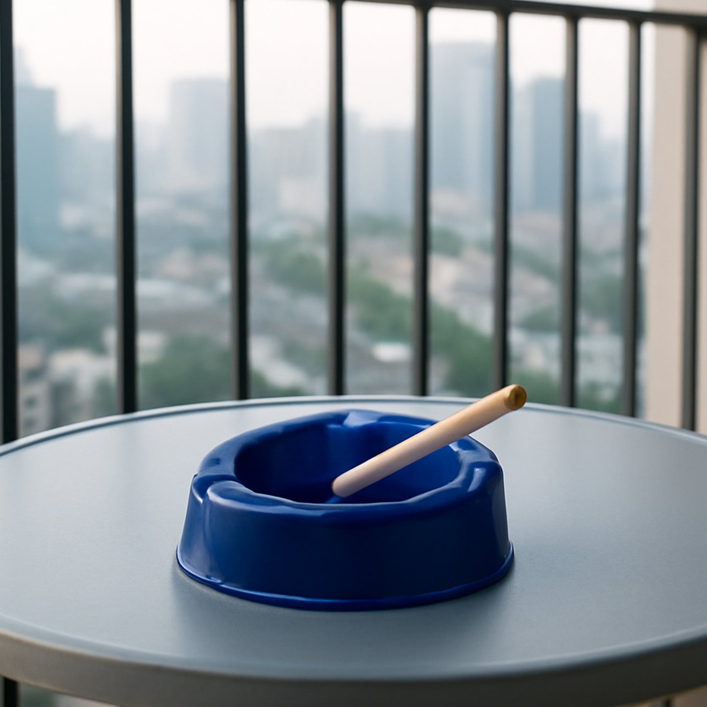 Oblivion Dark Blue Plastic +shtray (1 Pc) - Happy Price - Image 7