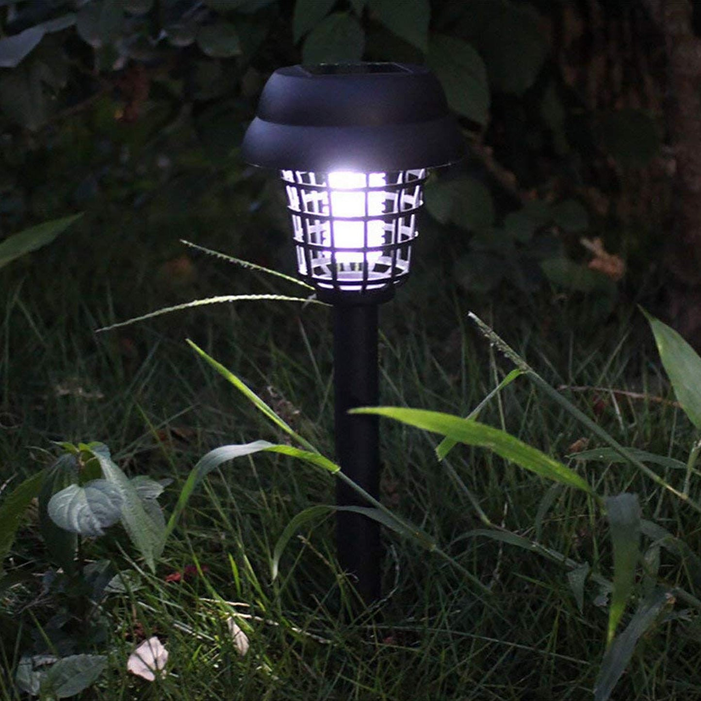Medium Garden Solar Powered Led Mosquito Trap  Bug Zapper (1 Pc) - Happy Price - Image 2