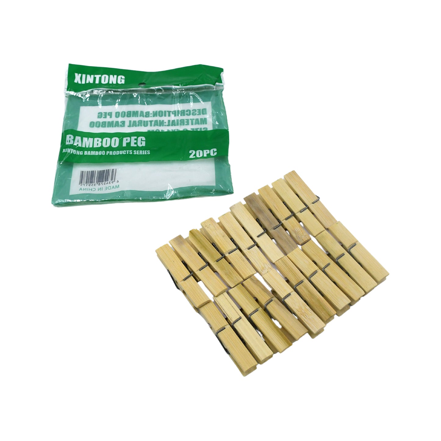 Multipurpose Wooden Heavy Clip (20 Pieces) For Clothespin  Dryer Hanger Photo Paper Peg Pin Craft Clips For School Arts Crafts Decoration - Happy Price - Image 4