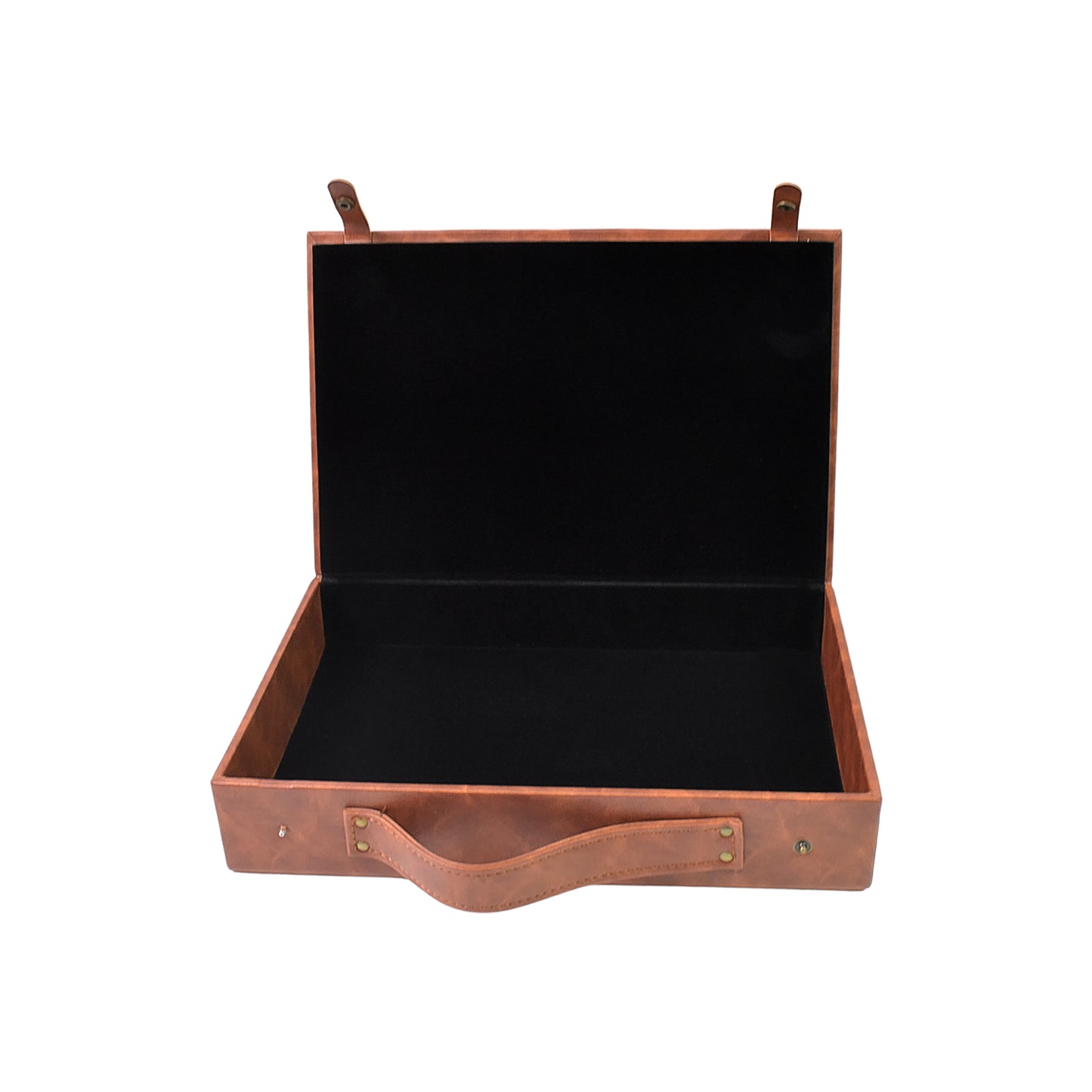 Multi Purpose Use Carrying Leather Case Briefcase (3020 Cm  1 Pc  B Grade) - Happy Price - Image 5