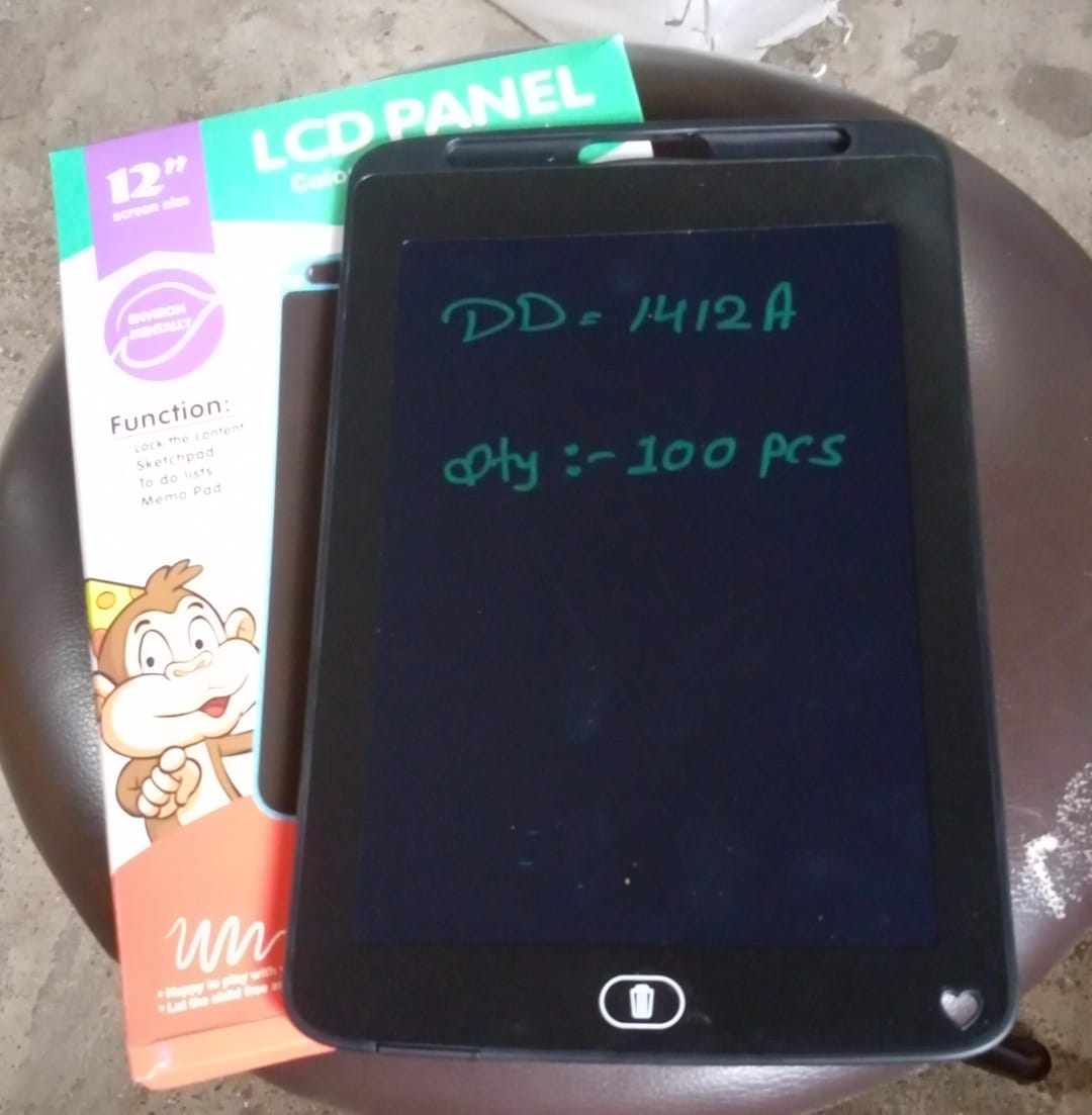 Portable Lcd Writing Board Slate Drawing Record Notes Digital Notepad With Pen Handwriting Pad Paperless Graphic Tablet For Kids 12 Inch - Happy Price - Image 7