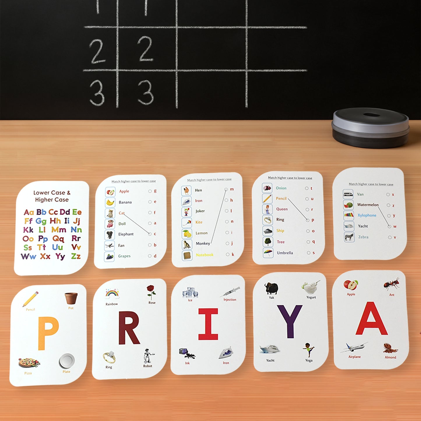 Kidkraft Early Learner 32-piece Alphabet Flash Cards Set - Happy Price - Image 4