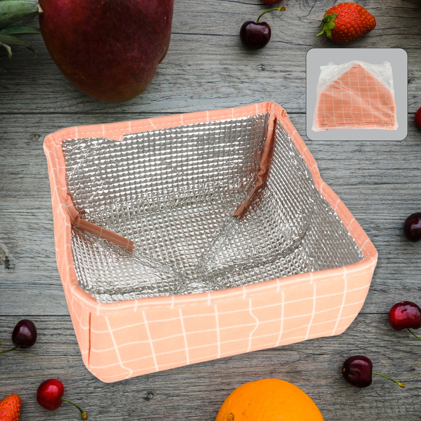 foldable Food Covers Anti-dust Heat Preservation Anti-fly Mosquito Kitchen Lid Foldable Cover For Hot Food Dish Insulation Cover Food Warmer Cover For Kitchen Picnic (20x20 Cm) - Happy Price - Image 3