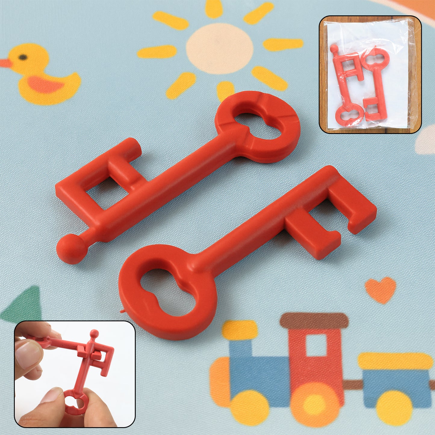 Magic Key Puzzle Set  Fun Brain Teaser Toy - Happy Price - Image 3