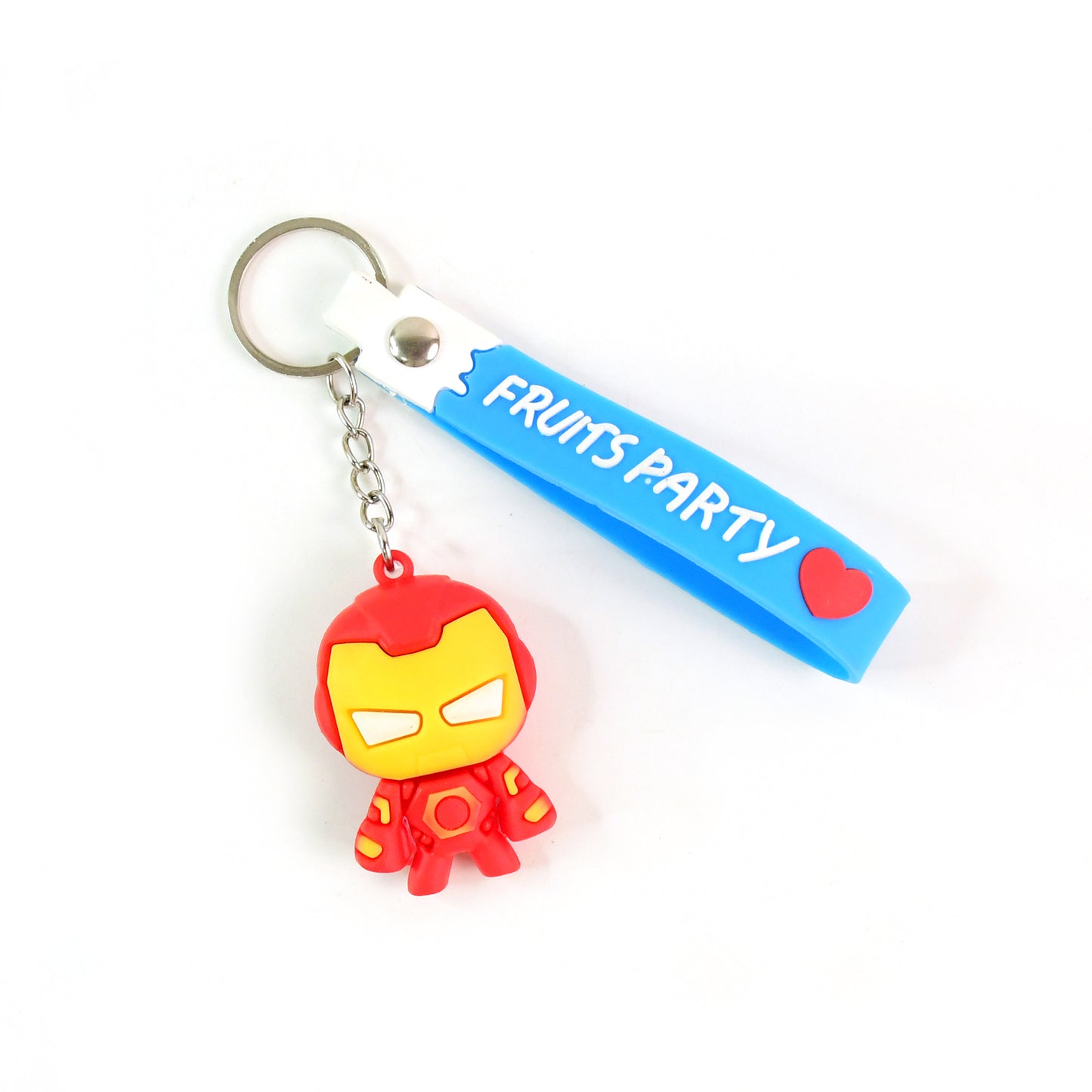 Cute Cartoon Silicone 3d Key Chain With Metal Hook  Strap (Pack Of 1) - Happy Price - Image 5