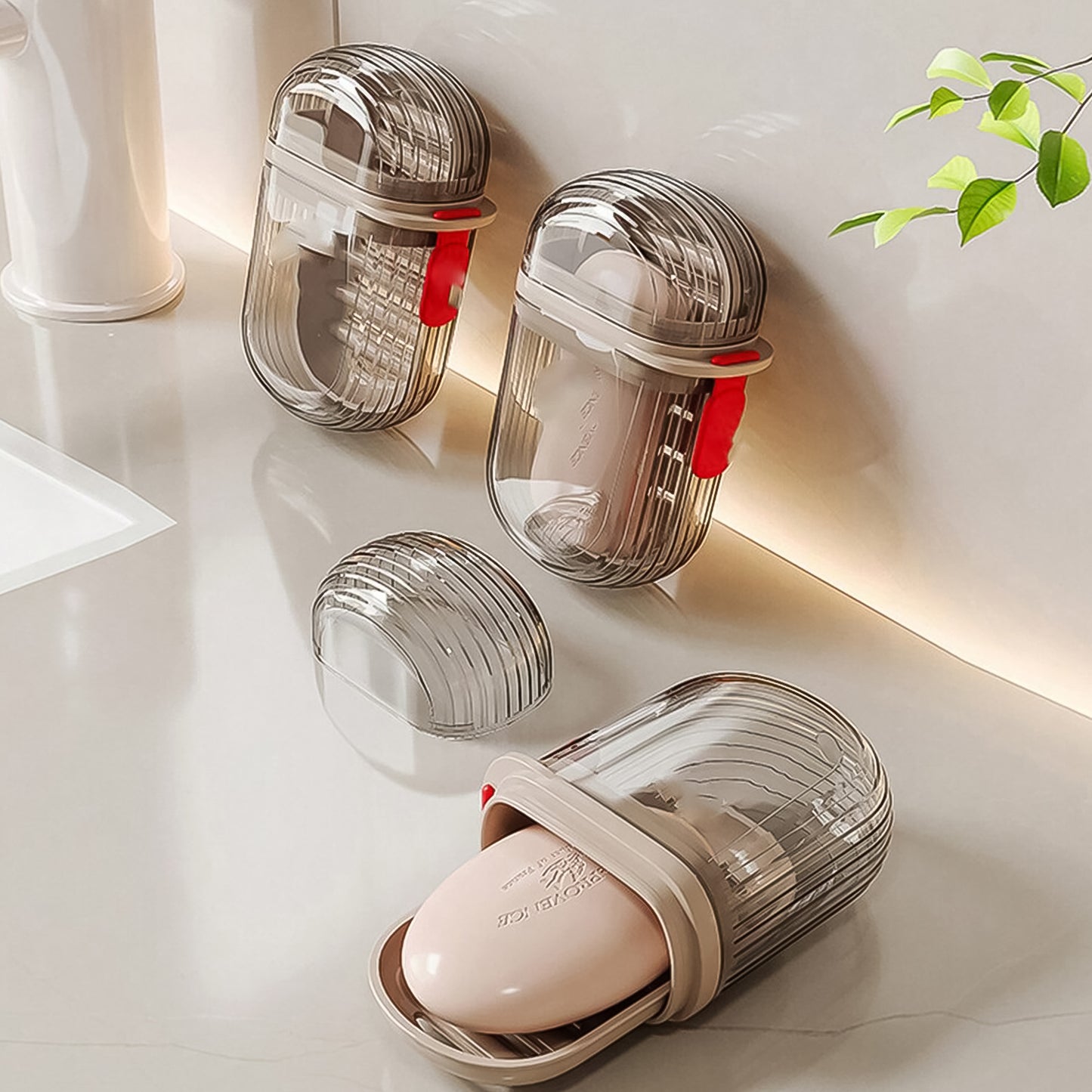 Soap Dishes Soap Box Travel (1 Pc  With Color Box) - Happy Price - Image 3