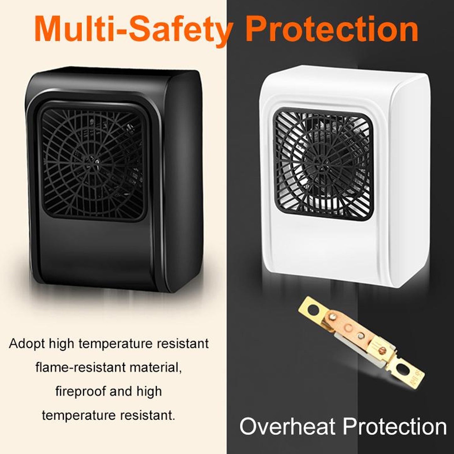 Room Heater 220v Brown Box Heater For Office  Bedroom Use Heater - Happy Price - Image 5