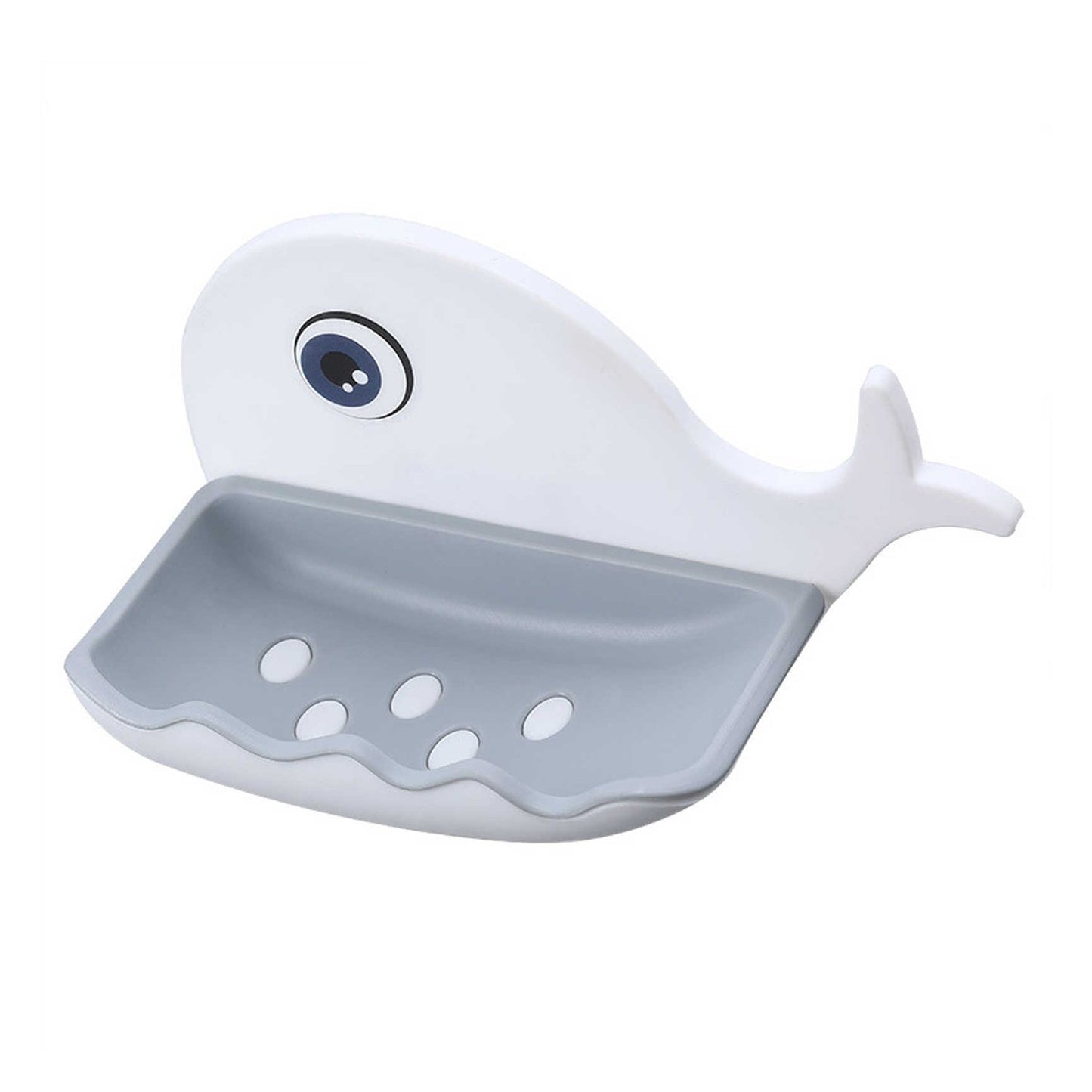 Fish Shape Soap Dish Adhesive Waterproof Wall Mounted Bar Soap Dish Holder  (Pack Of 2pc) - Happy Price - Image 7
