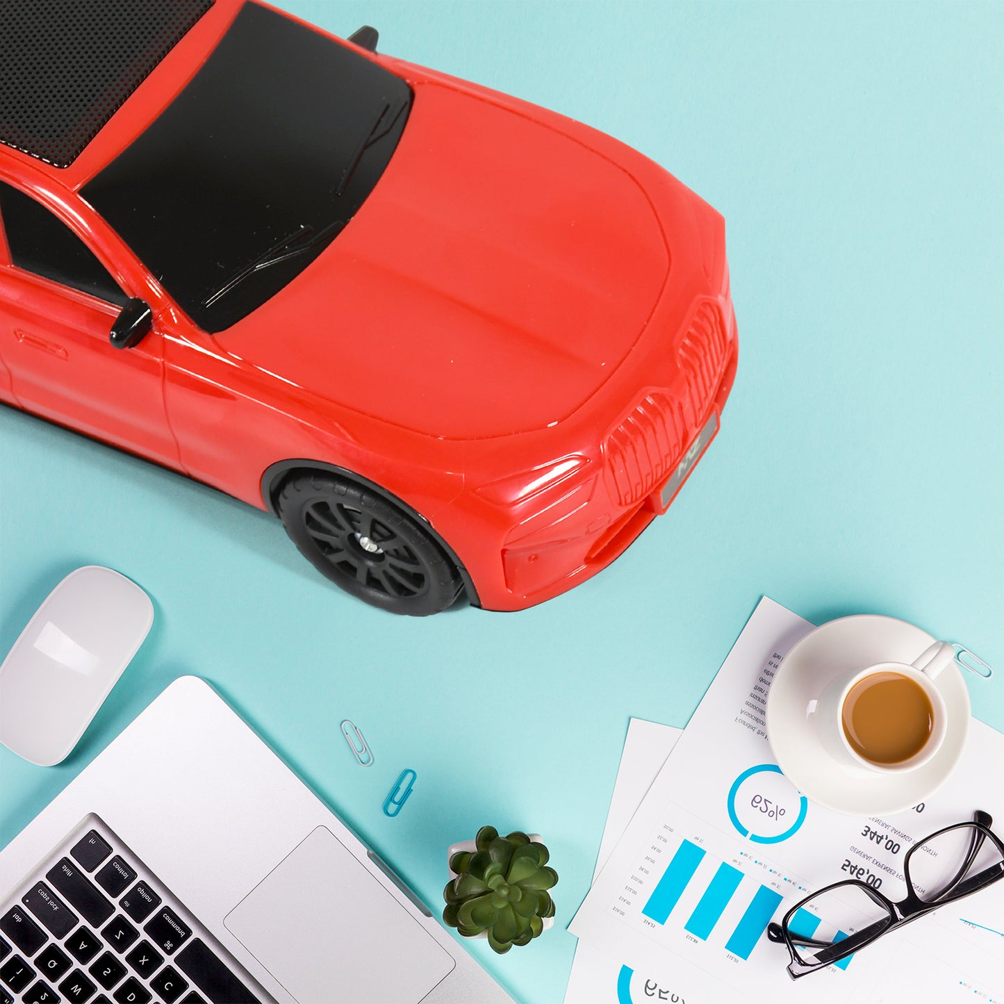 Wireless Bluetooth Speaker Portable Car Shape Music Speaker Support Bluetooth Tf Card Usb Fm Radio Function Unique Shape Car Speaker - Happy Price - Image 4