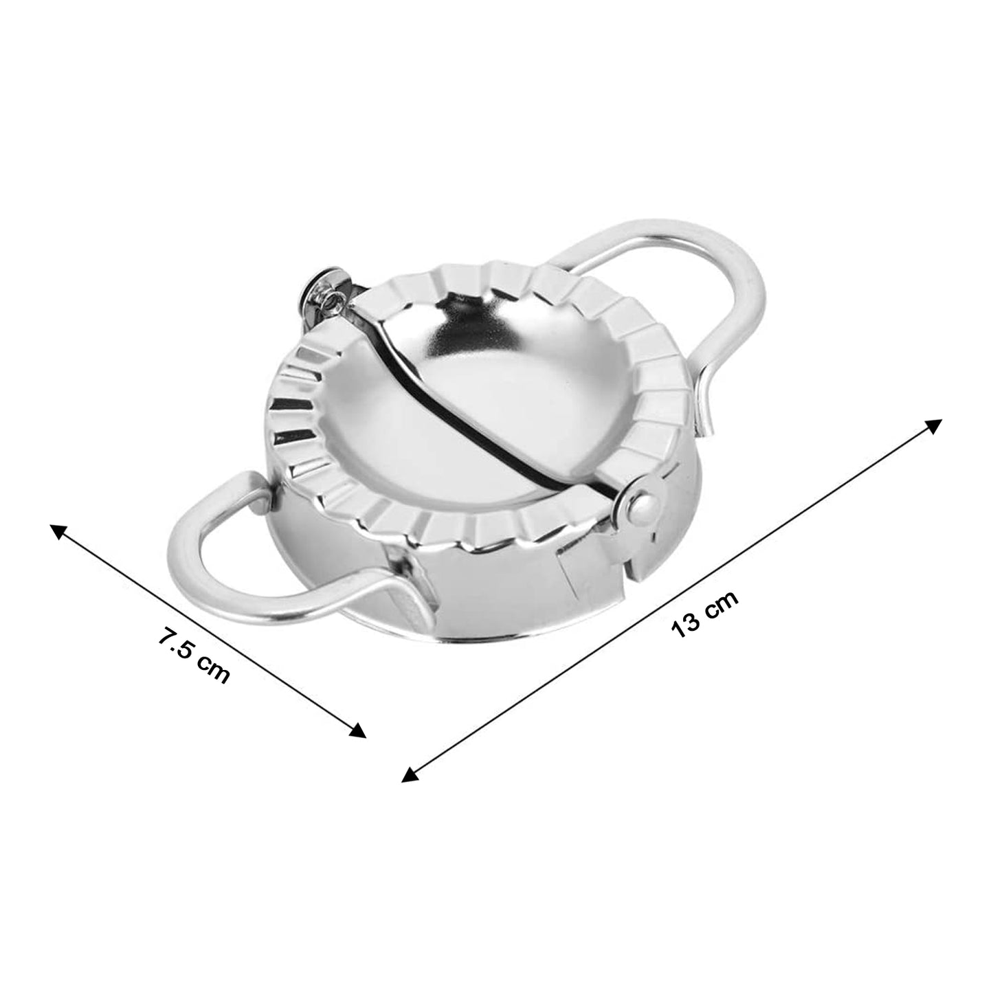 Stainless Steel Dumpling Maker Dough Cutter Pie Mold Tool. - Happy Price - Image 5