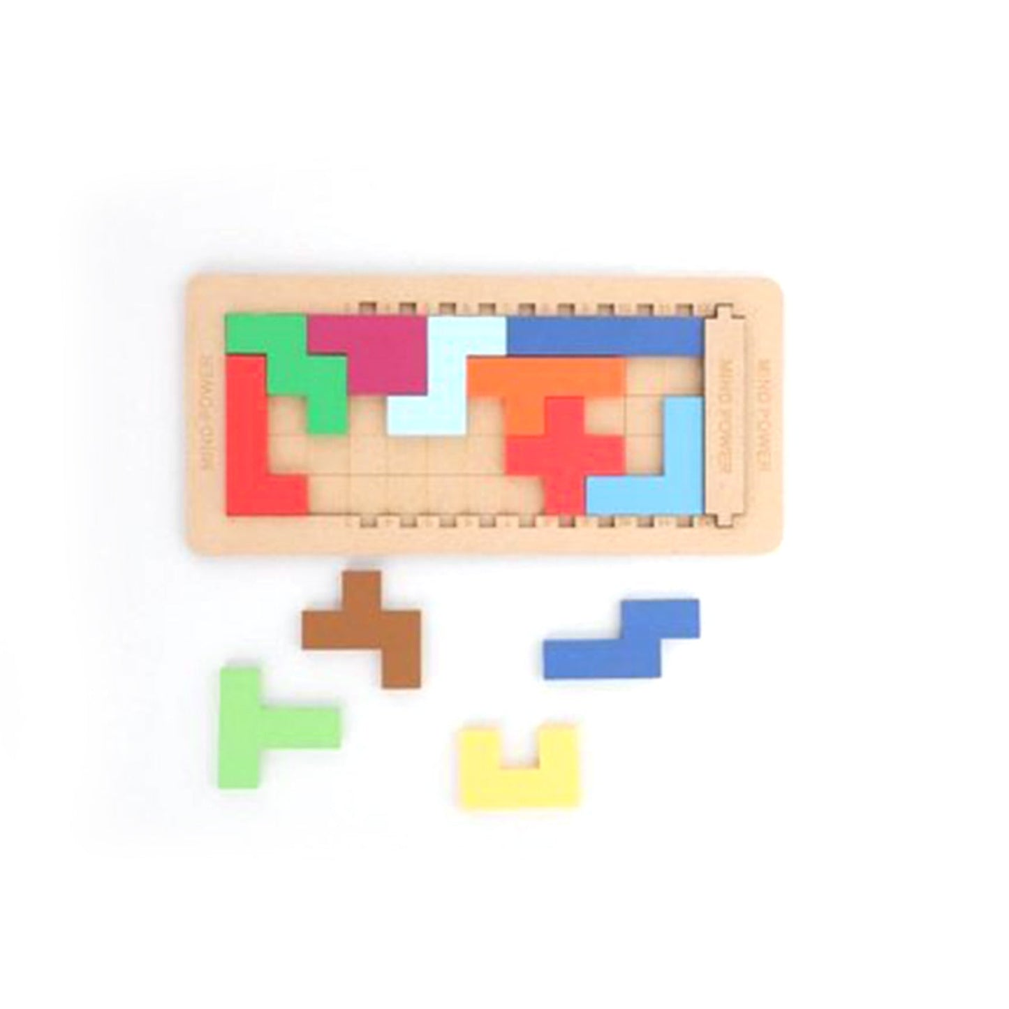 At50 Wooden Mind Game And Game For Kids And Babies For Playing And Enjoying Purposes. - Happy Price - Image 6