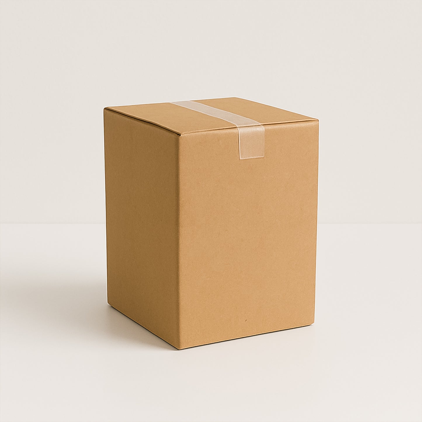 Sturdy Brown Corrugated Box for Packaging - 22x11x11 cm, 1 Piece