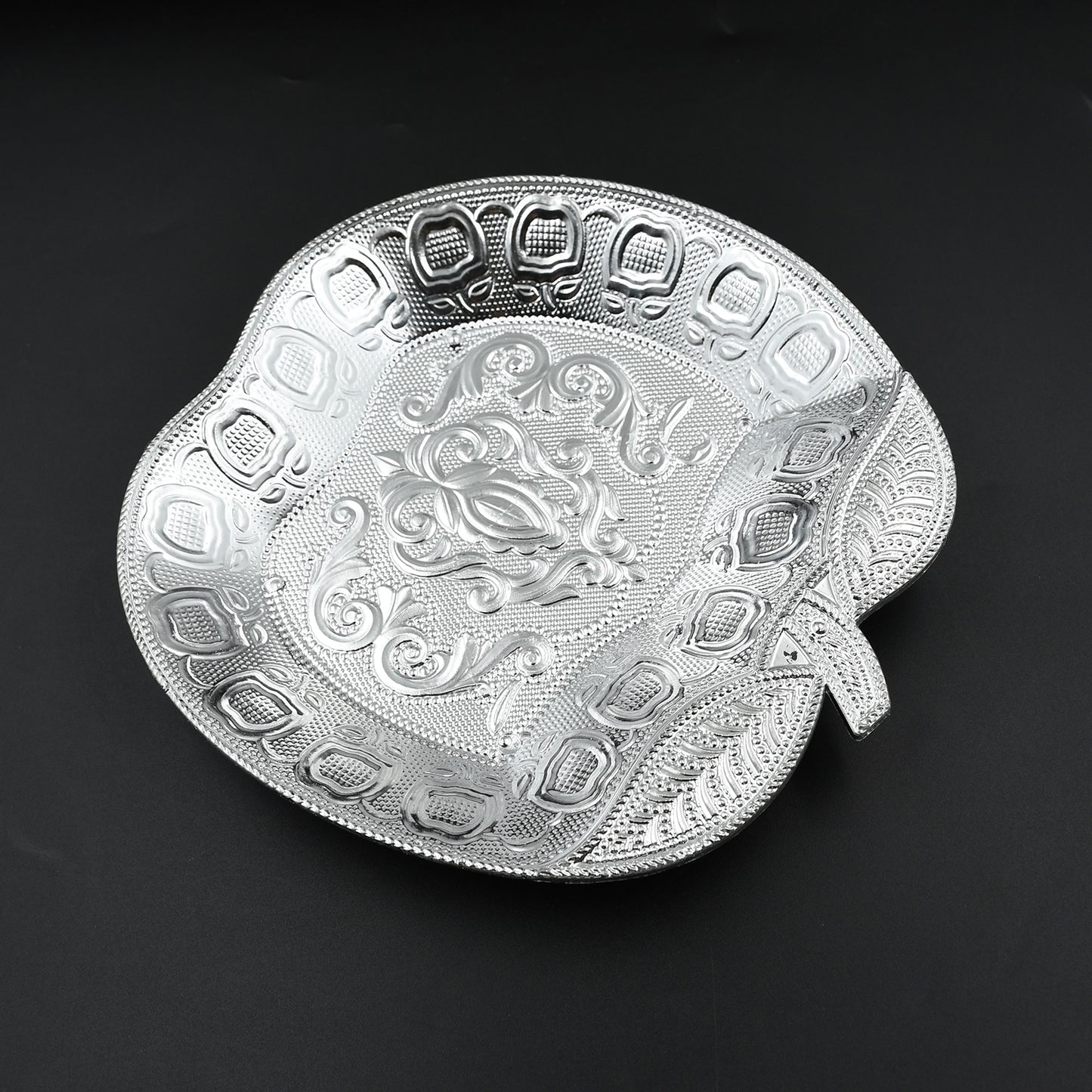 Decorative Mukhwas Serving Tray Serving Mukhwas Plate Fancy Candy Tray Dry Fruit Serving Tray (1 Pc Set) - Happy Price - Image 3