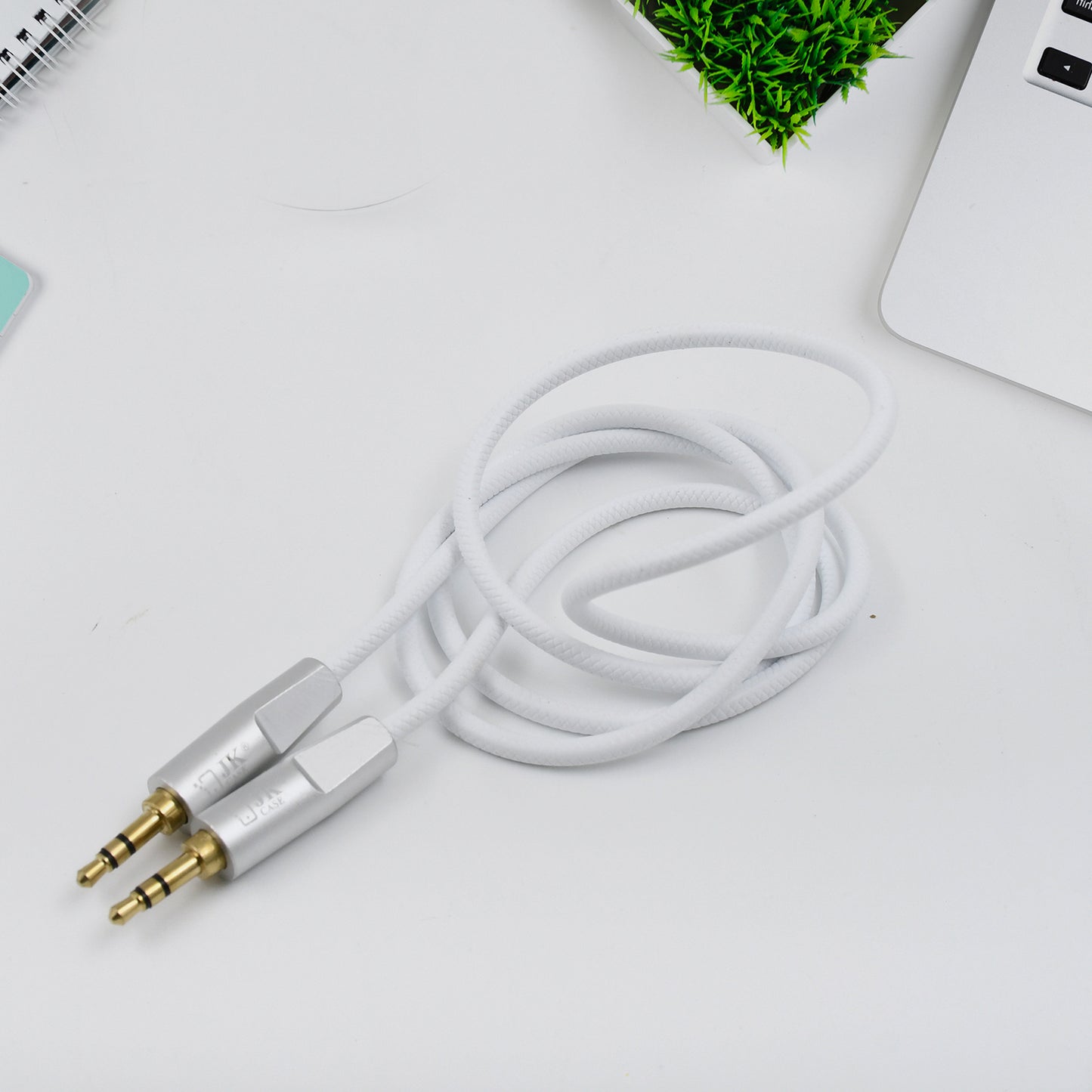 Aux Cable For Mobile And Tablet Home  Car Stereos  More (1 Pc  1000mm) - Happy Price - Image 4