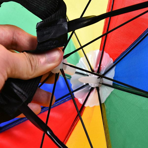 Hands Free Umbrella Hat To Protect From Sun  Rain - Happy Price - Image 4