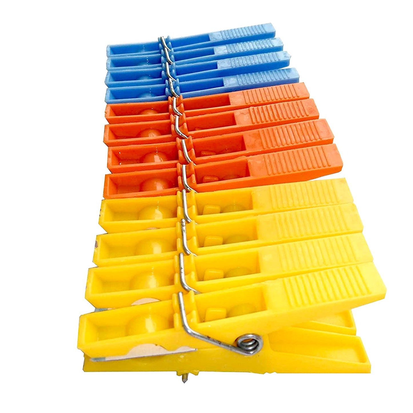 Multipurpose 12 Pcs Cloth Clips (Multicolour) - Happy Price - Image 2