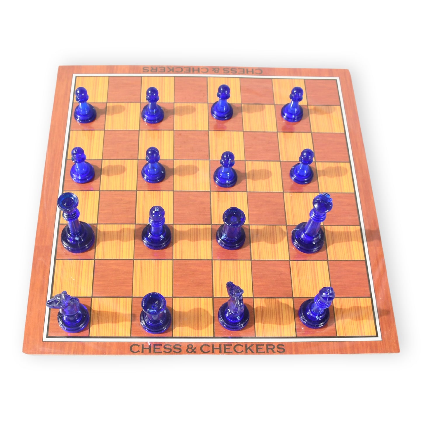 3 In 1 Family Board Game Chess Snakes  Ladders Ludo Tic-tac-toe Checkers Travel Bingo Football Space Venture Steeplechase Set For Kids - Happy Price - Image 4