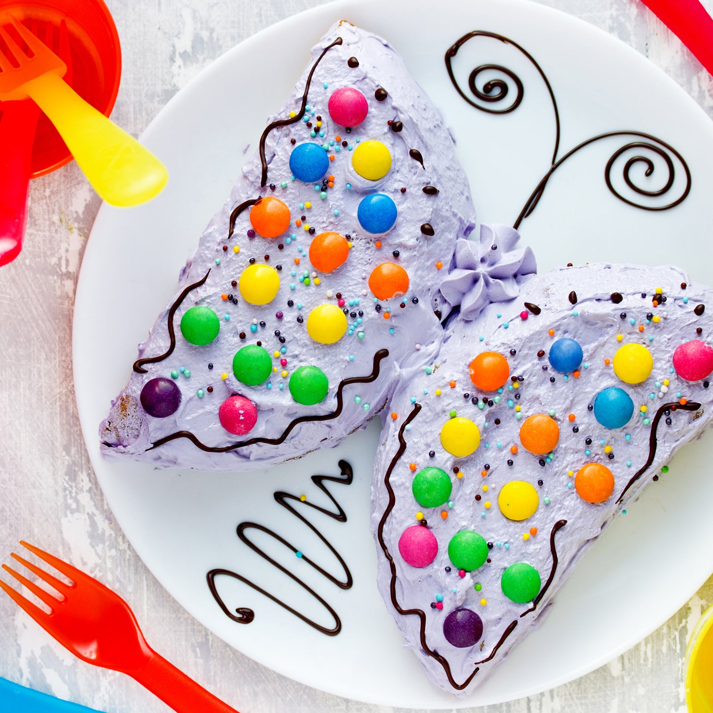 Butterfly Shape Cake Cup Liners I Silicone Baking Cups I Muffin Cupcake Cases I Microwave Or Oven Tray Safe I Molds For Handmade Soap Biscuit Chocolate Muffins Jelly  Pack Of 4 - Happy Price - Image 6