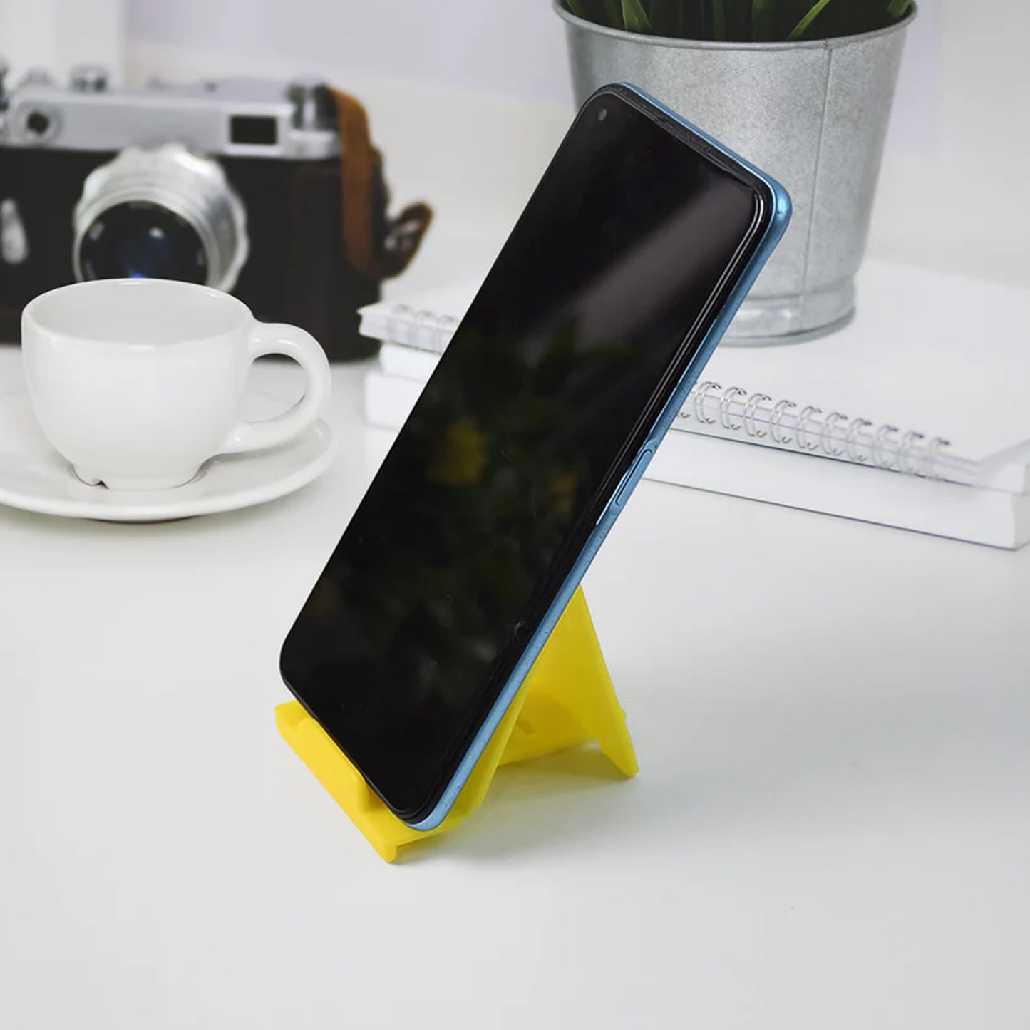 Adjustable Foldable Plastic Mobile Phone Stand (6 Pc  Mix Color) - Happy Price - Image 5