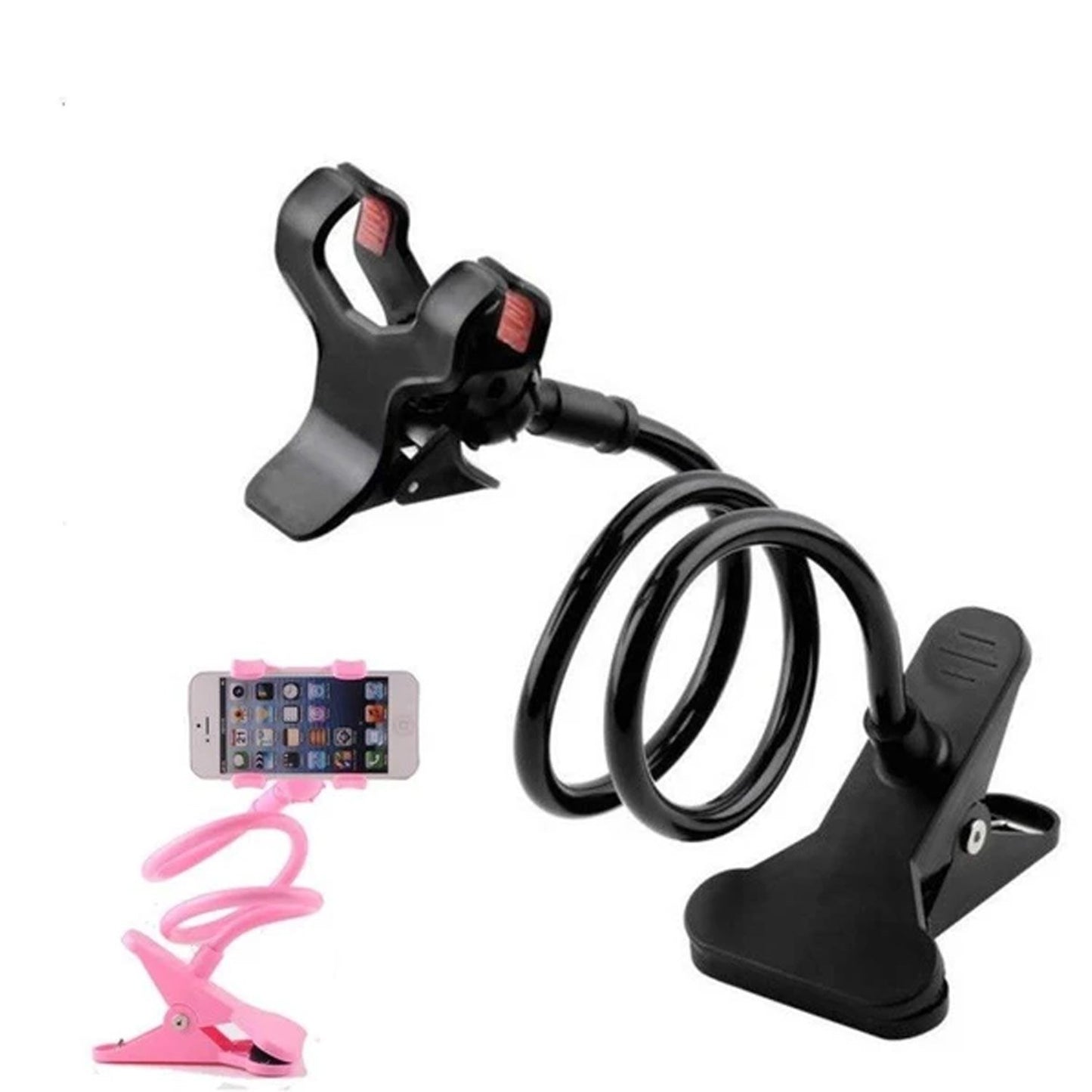 a 360 Degree Flexible Portable Foldable Metal-lazy Stand Bracket - Happy Price - Image 4