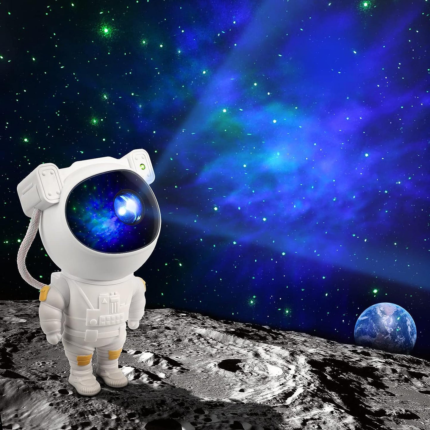 Robot Sky Space Stars Light Astronaut Galaxy Projector Night Lamp Bedroom Kids Projector Remote Control Star Projector Will Take Childrens To Explore The Vast Starry Sky For Adults Raksha Bandhan Diwali Gift - Happy Price - Image 7