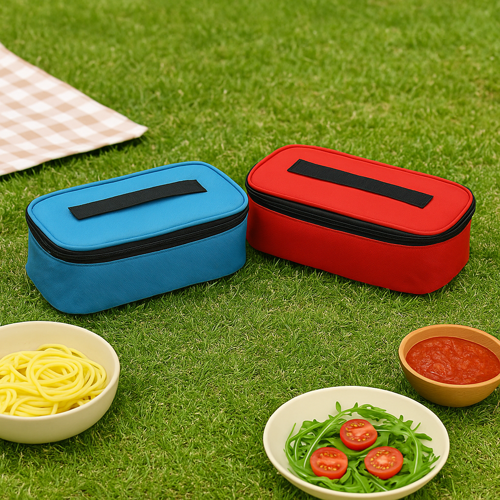 Premium Quality Insulated Lunch Box Bag (1 Pc) - Happy Price - Image 6