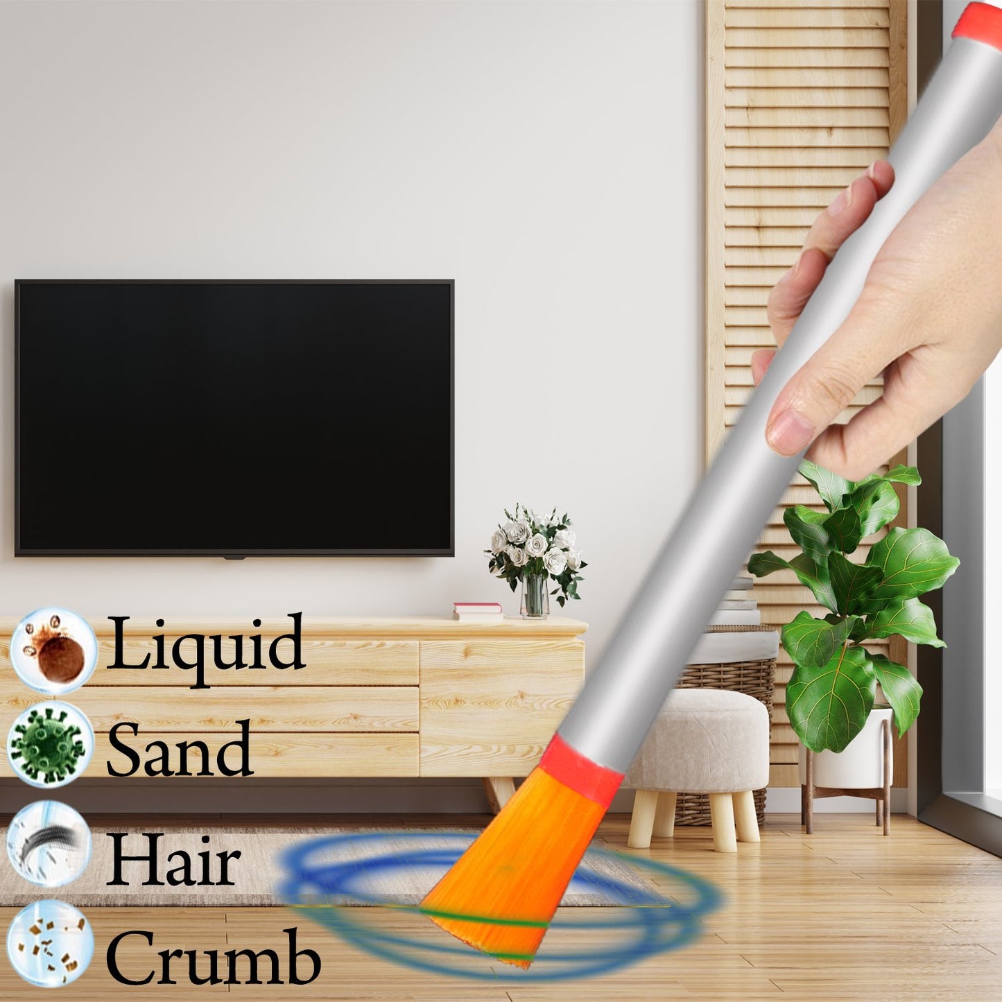 Dust Cleaning Brush For Deep Cleansteel Bodyperfect Size - Happy Price - Image 4