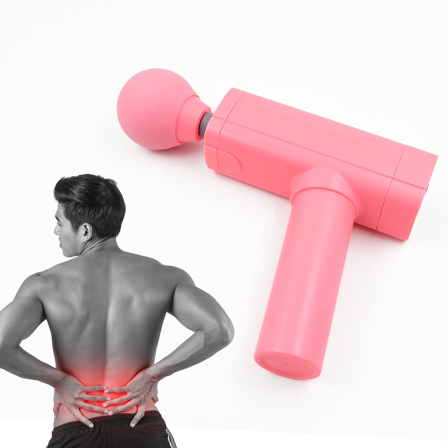 Massage Gun Deep Relax Powerful Muscle Massager Usb Chargeable (1 Pc) - Happy Price - Image 6