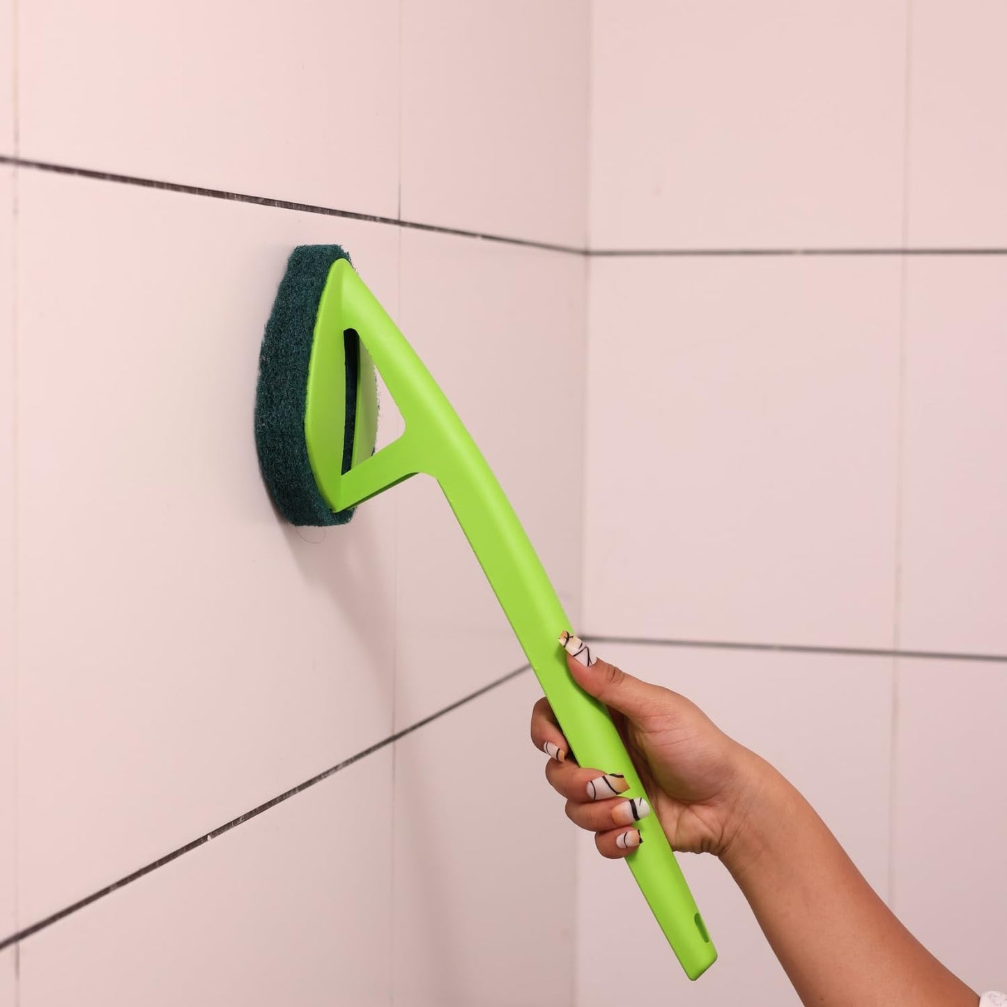 Scrubber Hockey With Long Handle (1 Pc) - Happy Price - Image 3