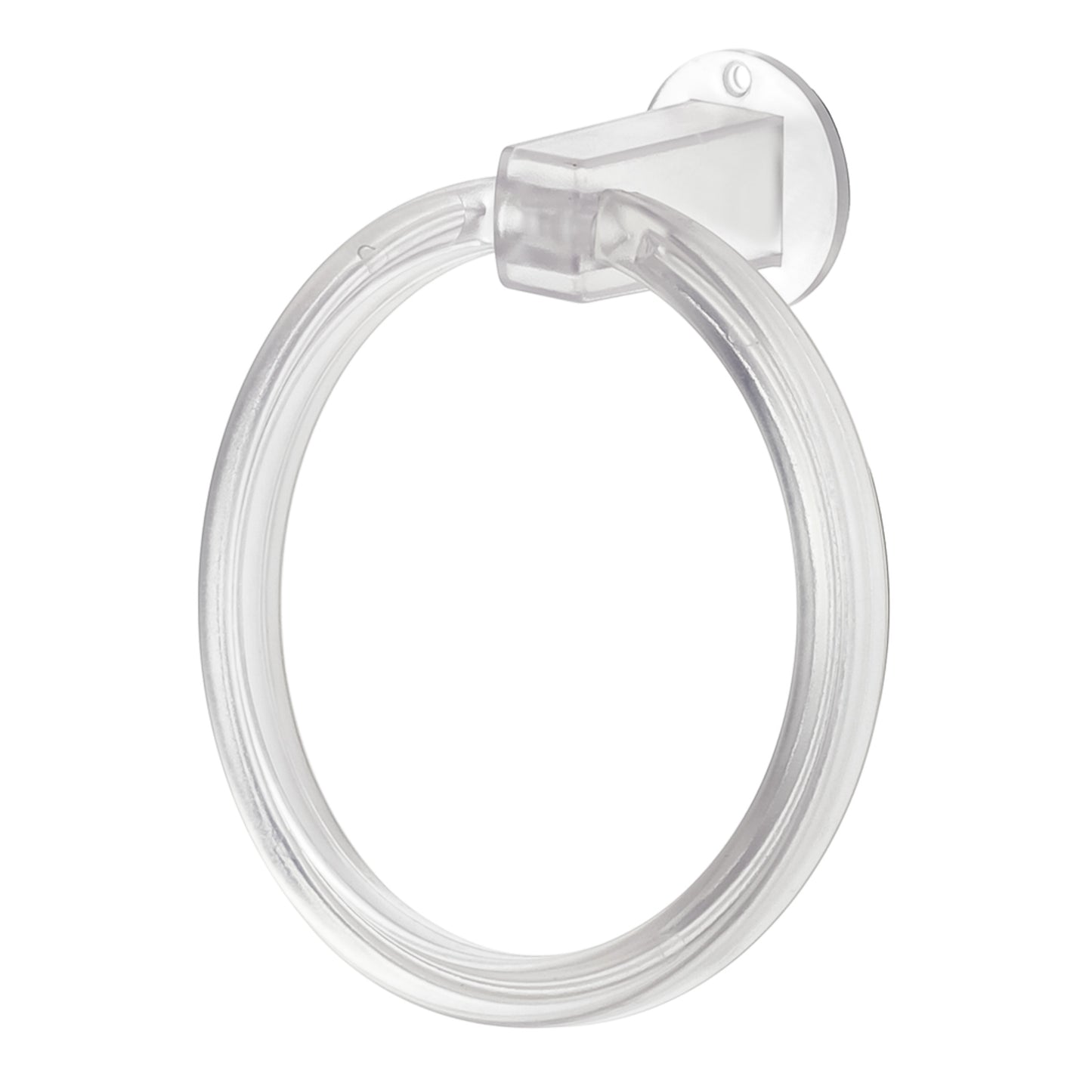 Unbreakable Abs Round Towel Ring Wall Mounted Stand  Holder (1 Pc) - Happy Price - Image 5