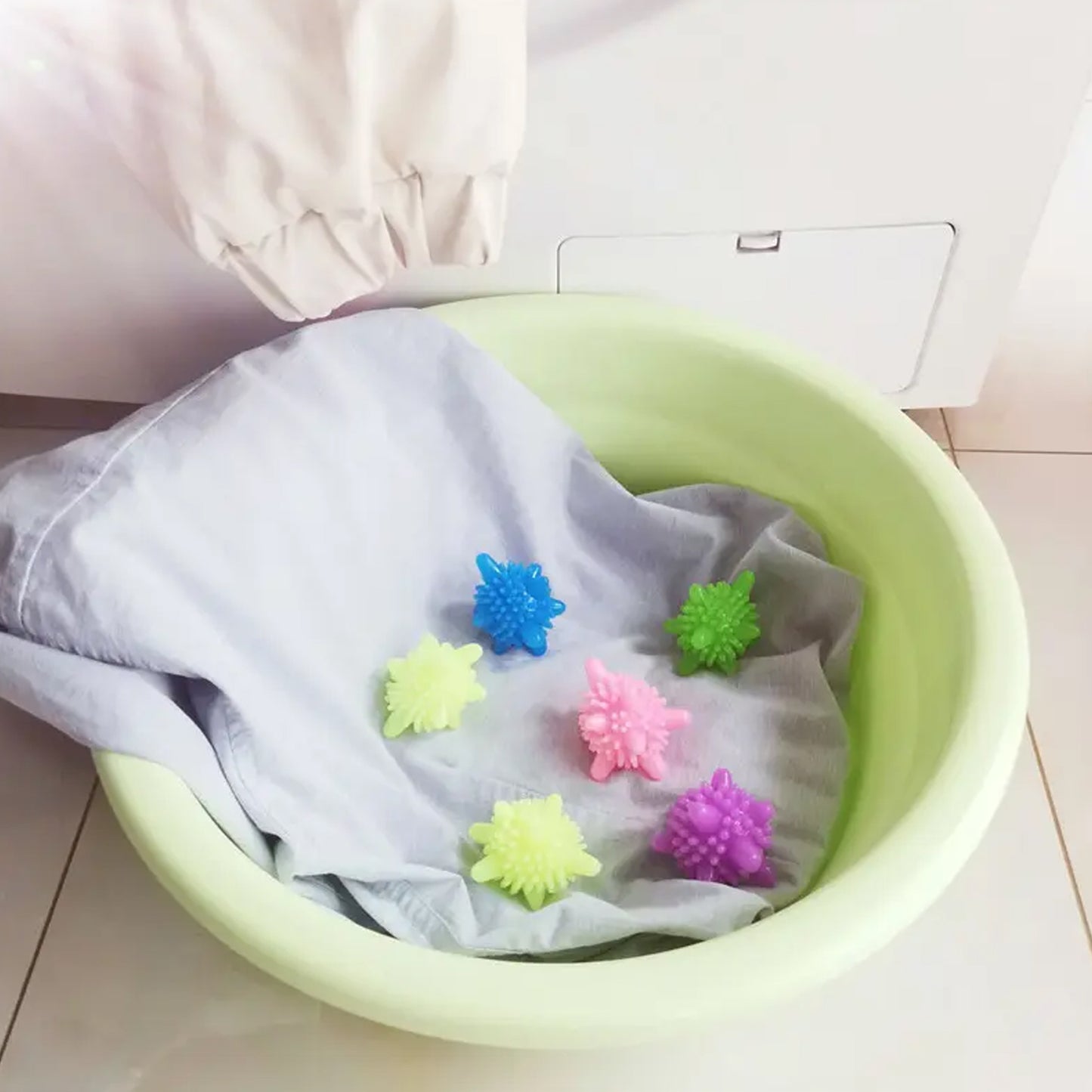 Soft Star Washing Machine Laundry Dryer Balls Laundry Ball For Household Cleaning Washing Machine Clothes Softener (10 Pcs  Multi Color) - Happy Price - Image 4
