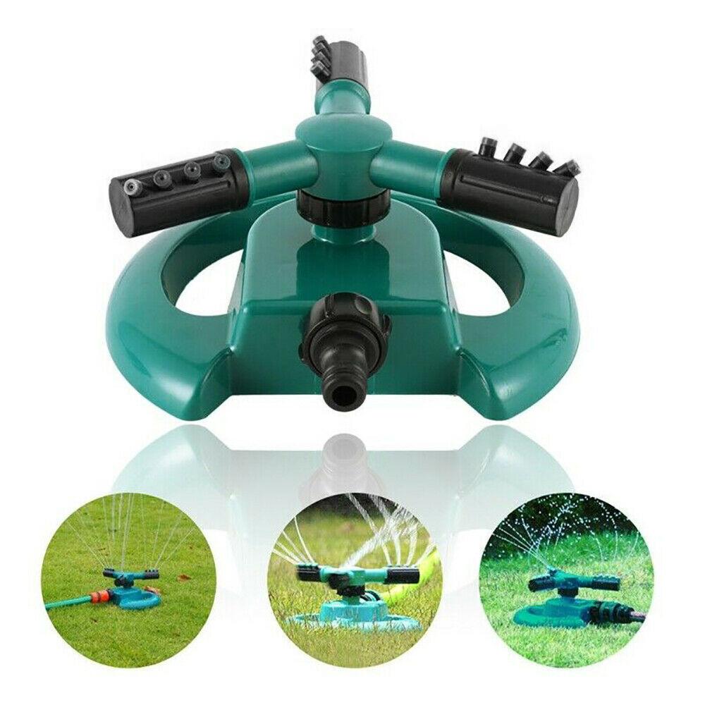 3 Arm 360 Sector Rotating Water Sprinkler Garden Pipe Hose Irrigation Yard - Happy Price - Image 4